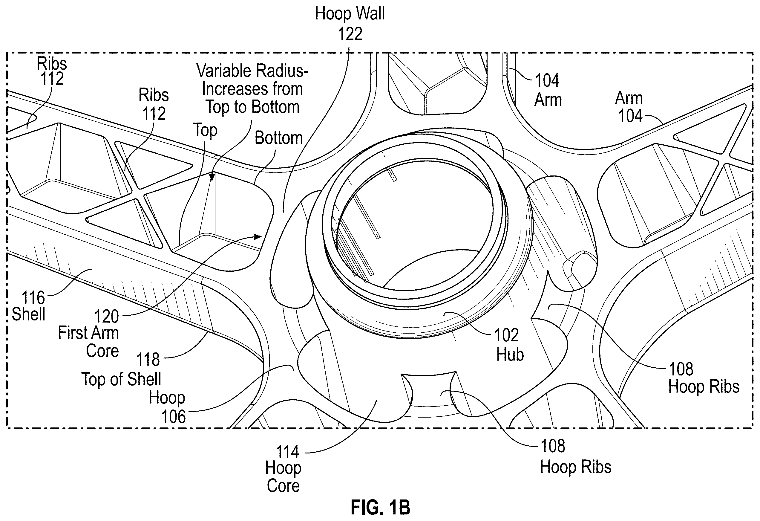 Patent US11793310 Figure 2 – Apparatus and methods for the understructure of a chair base