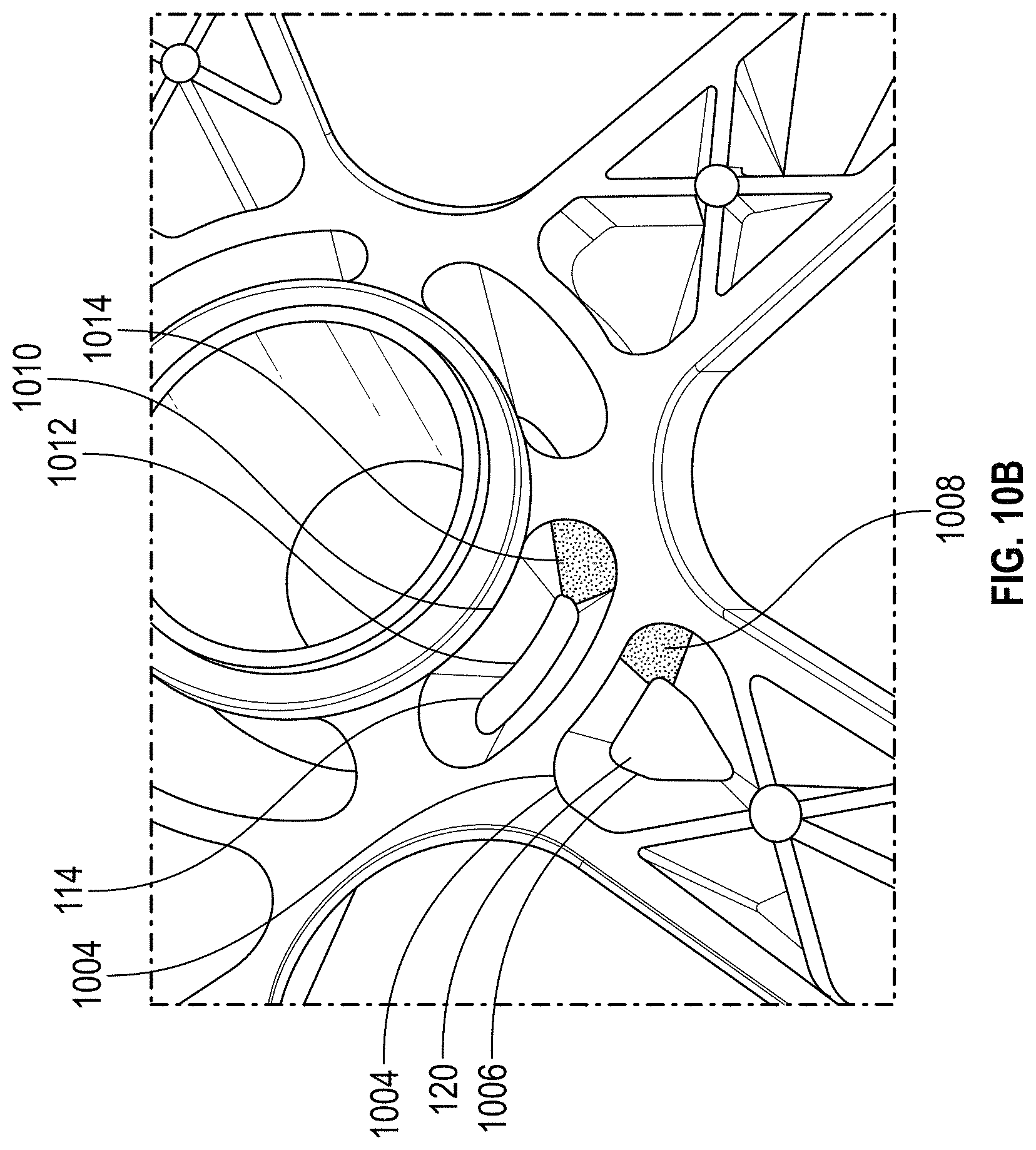 Patent US11793310 Figure 10 – Apparatus and methods for the understructure of a chair base