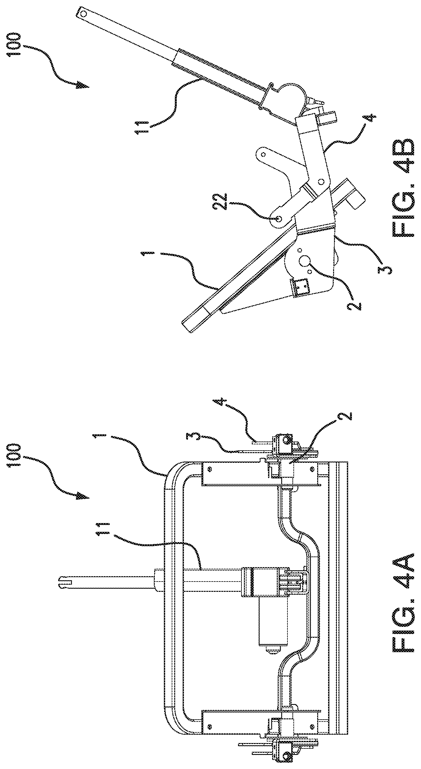 Patent US11793311 Figure 4 – Dual motion sloped floor recline mechanism for a theater seat
