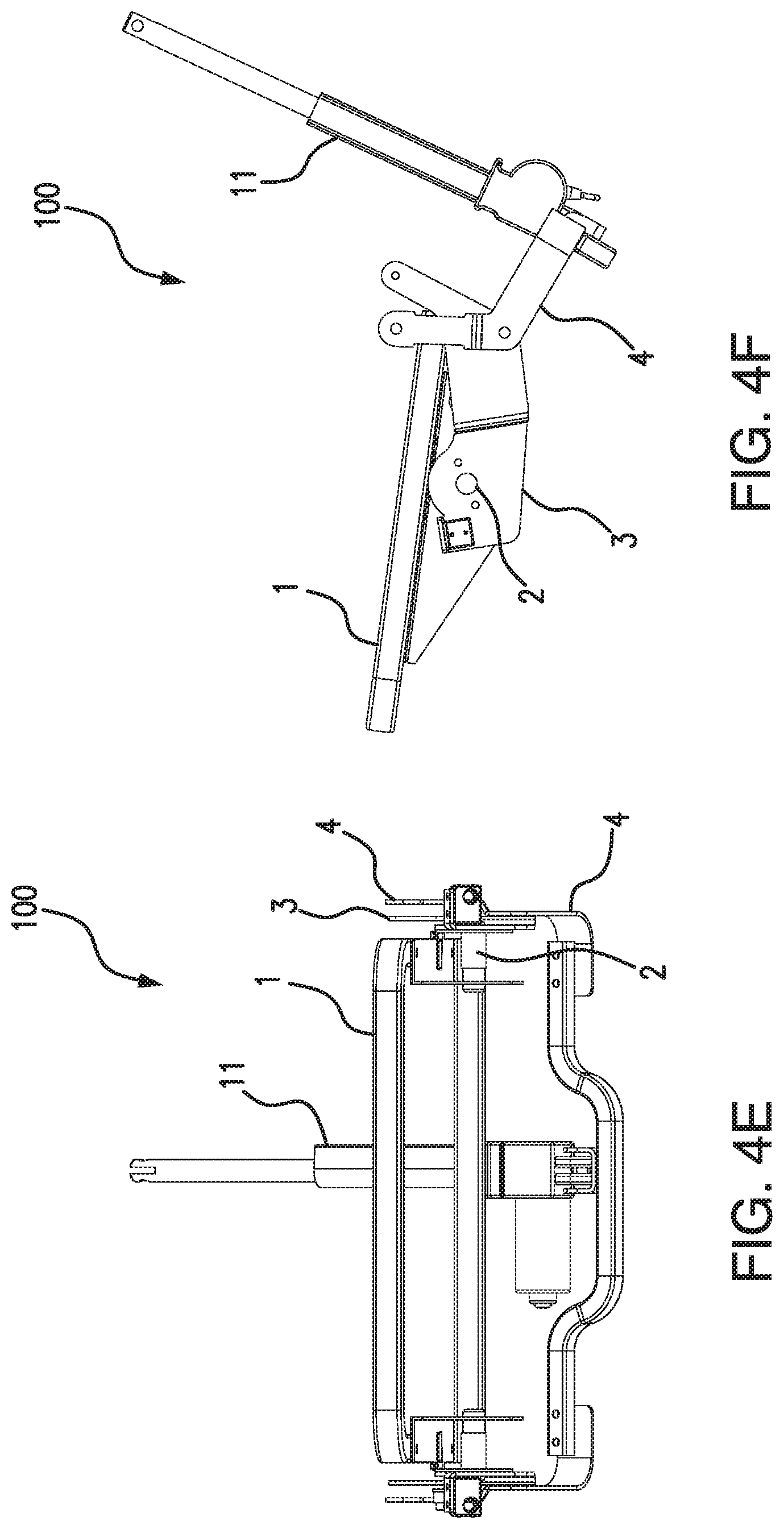 Patent US11793311 Figure 6 – Dual motion sloped floor recline mechanism for a theater seat