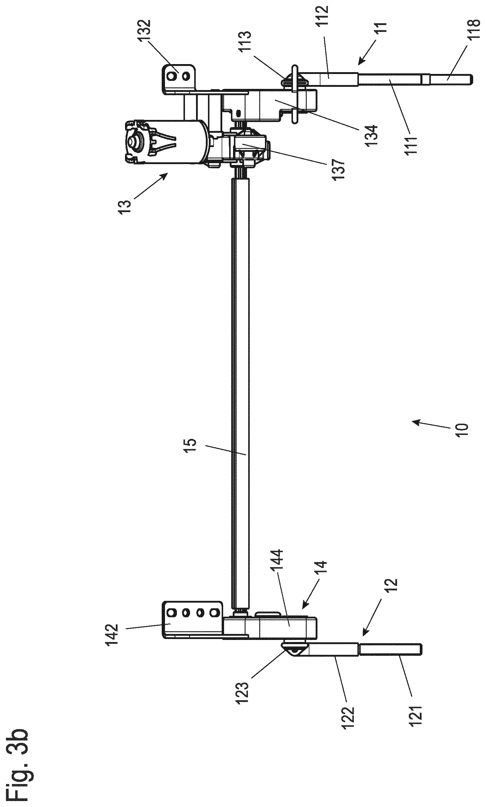 Patent US11793312 Figure 8 – Electromotor adjusting unit for adjusting the inclination of a support part of an item of seating furniture