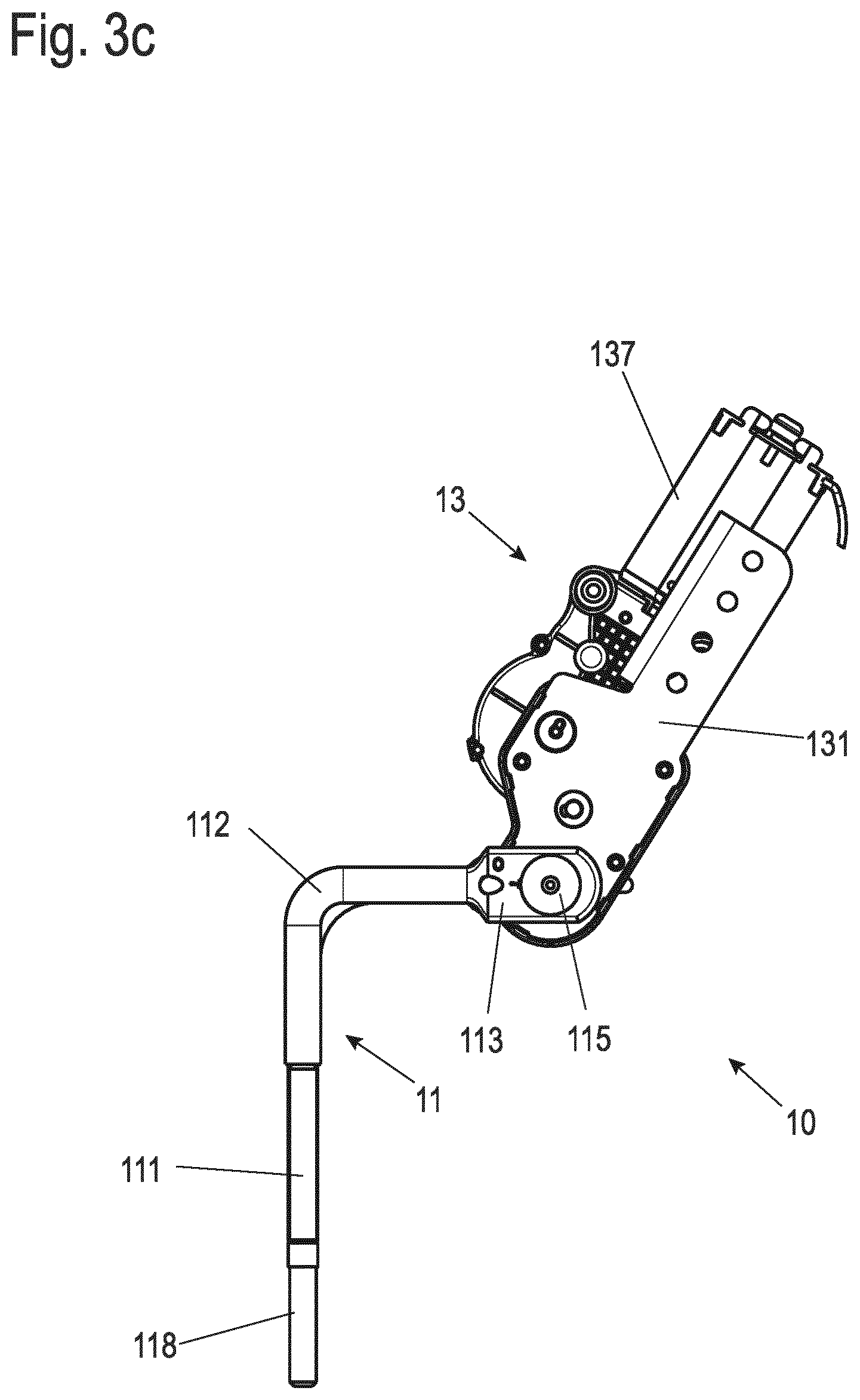 Patent US11793312 Figure 9 – Electromotor adjusting unit for adjusting the inclination of a support part of an item of seating furniture