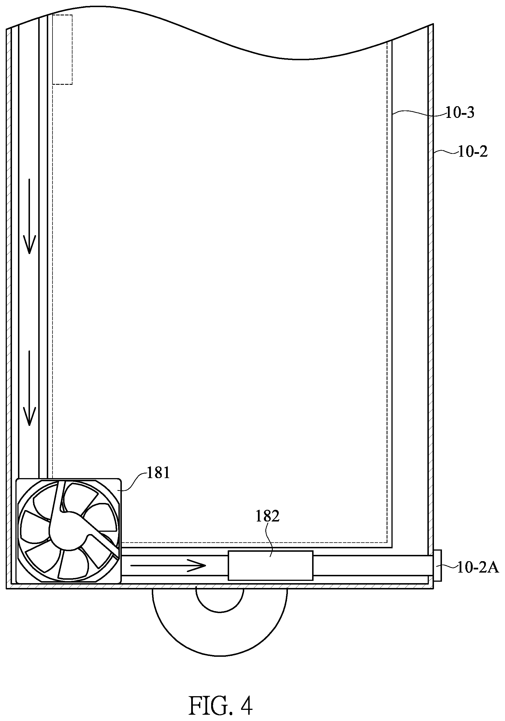 Patent US11793313 Figure 4 – Waste storage device and intelligent management system