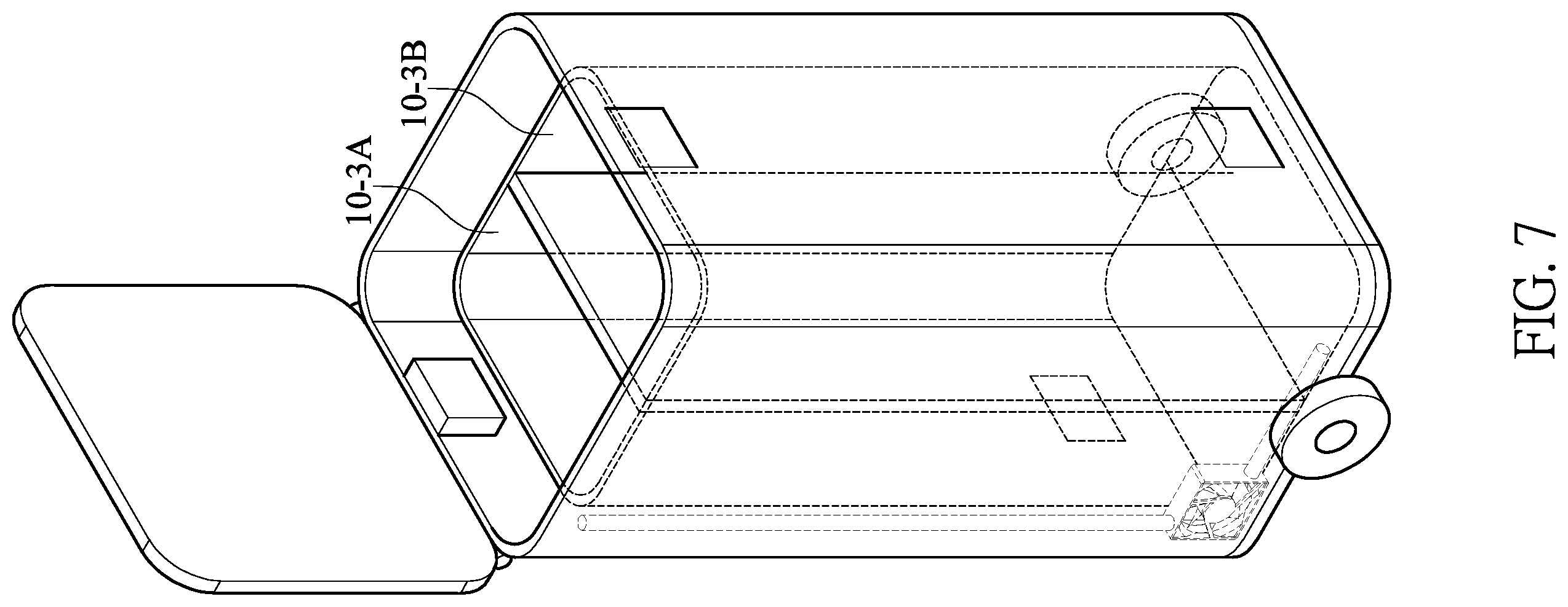 Patent US11793313 Figure 7 – Waste storage device and intelligent management system