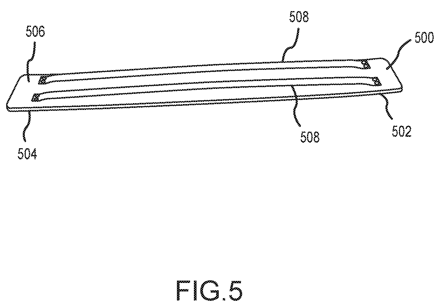 Patent US11793316 Figure 5 – Sleeper sofa with a solid support deck