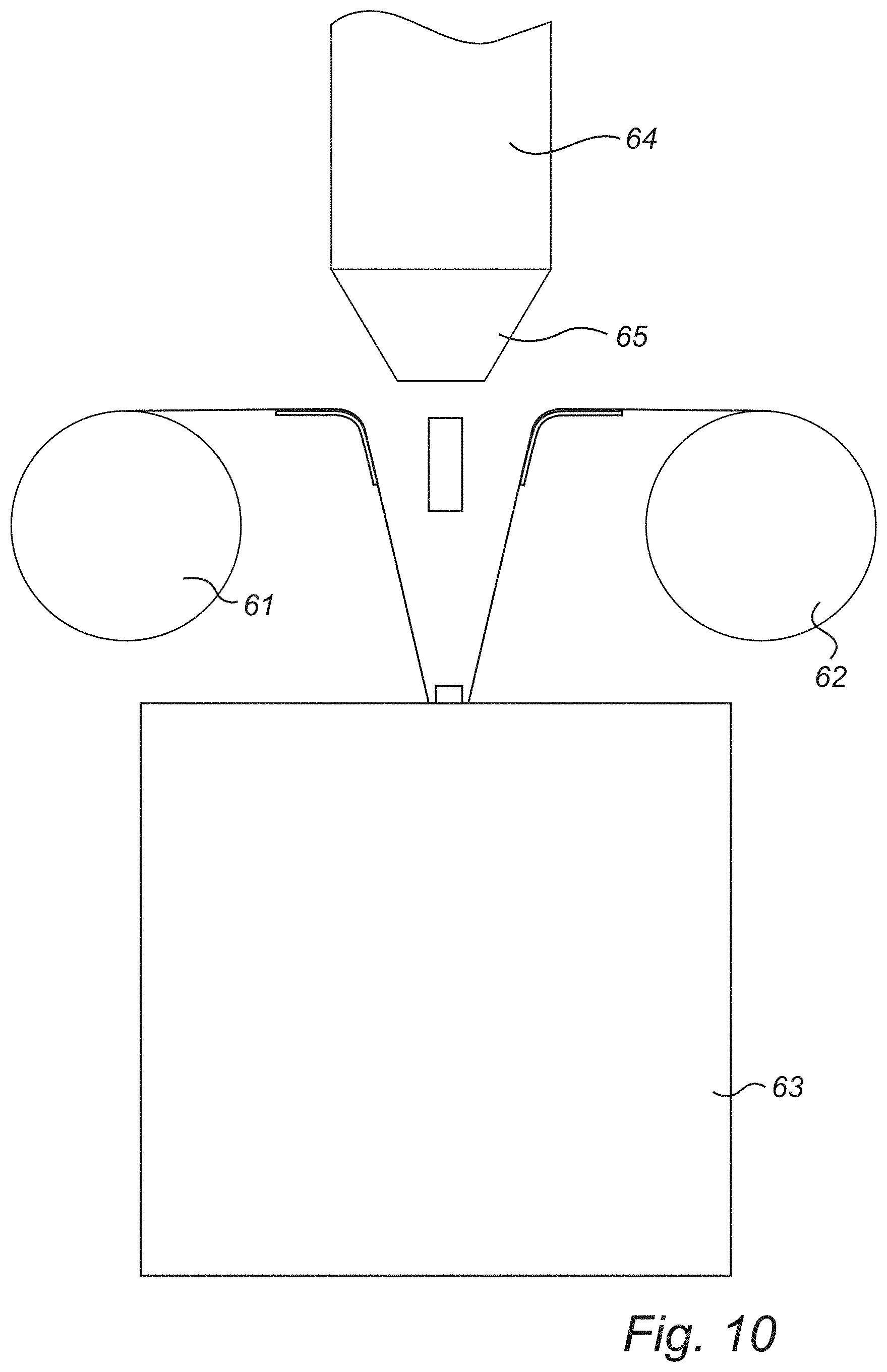 Patent US11793320 Figure 7 – Low density pocket spring mattress with integrated cushioning pads