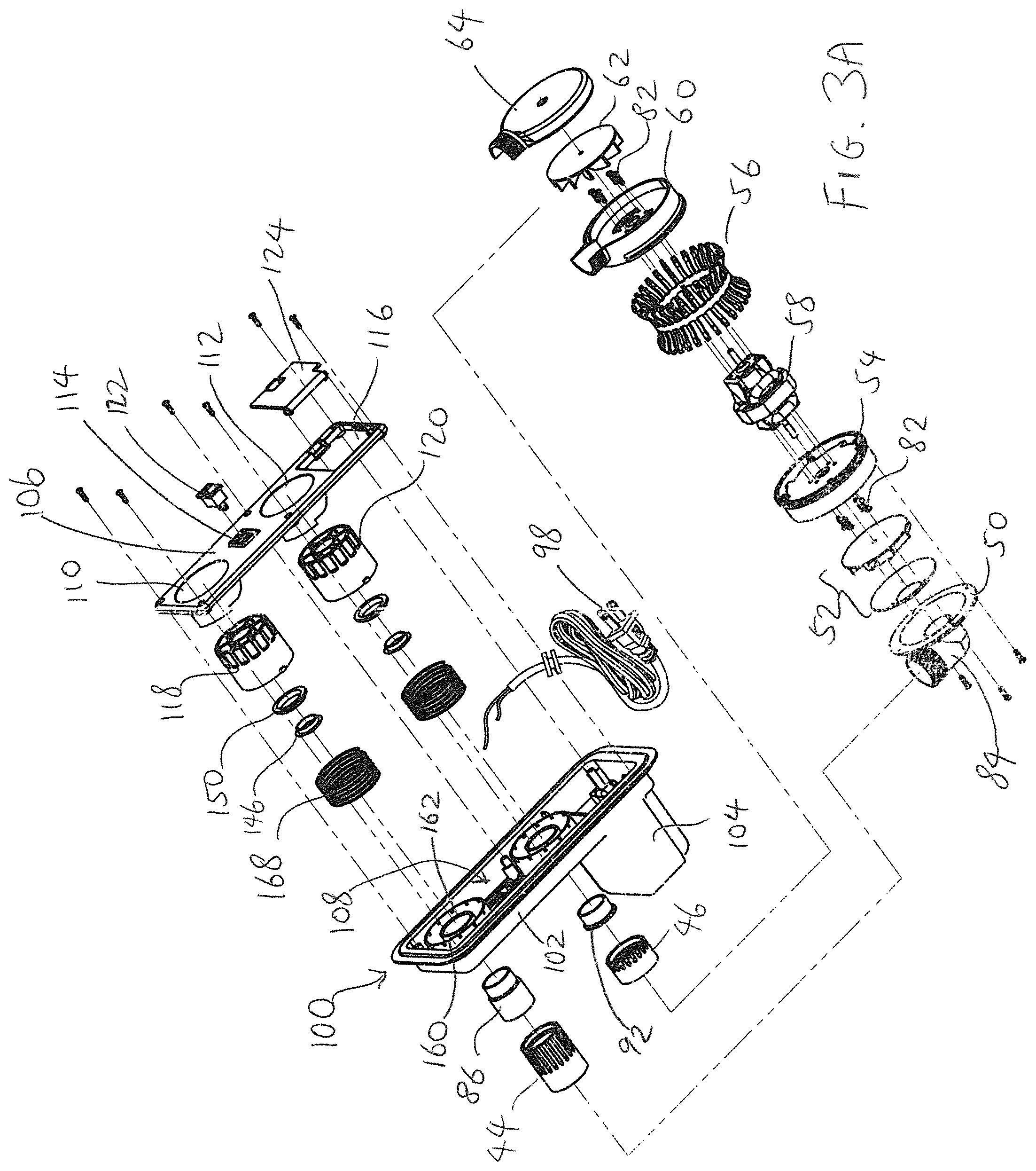 Patent US11793321 Figure 3 – Built-in air pump assembly