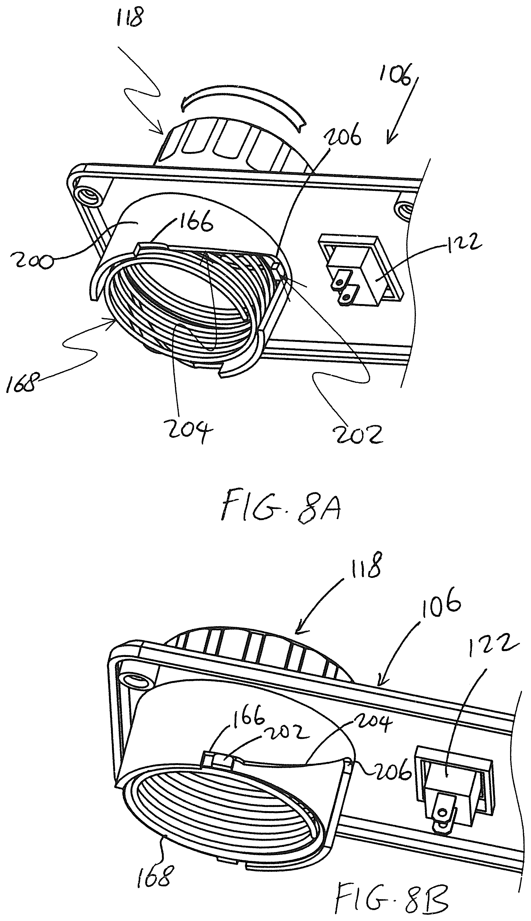 Patent US11793321 Figure 10 – Built-in air pump assembly