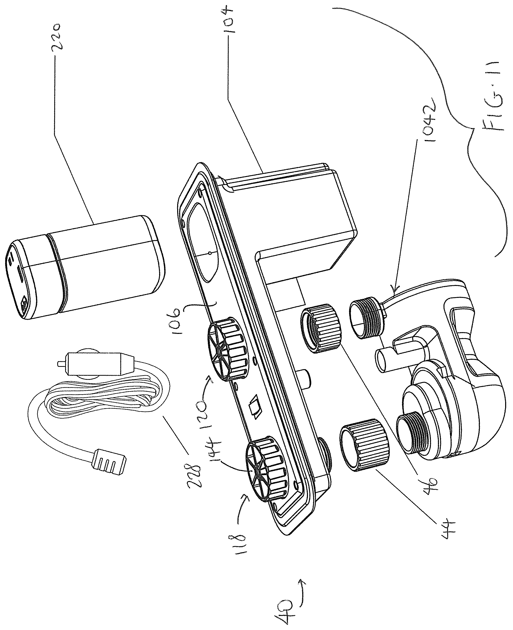 Patent US11793321 Figure 13 – Built-in air pump assembly
