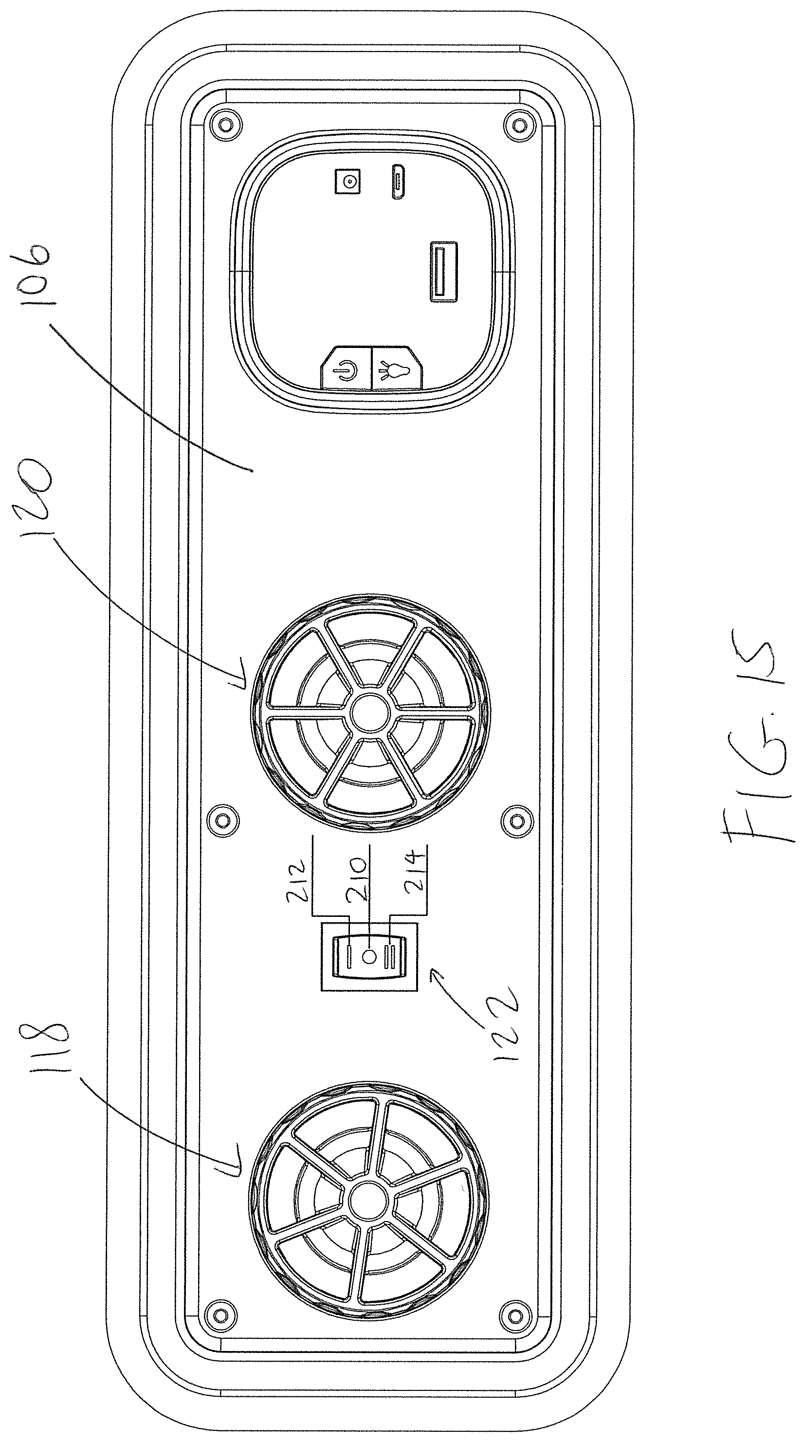 Patent US11793321 Figure 17 – Built-in air pump assembly