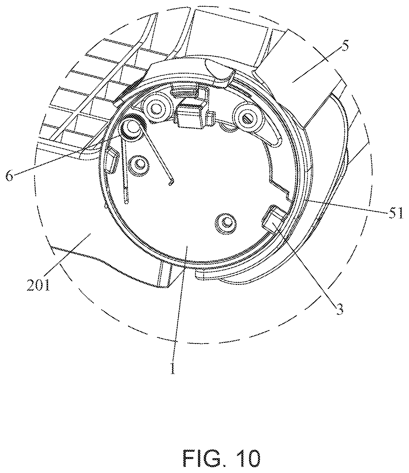 Patent US11793325 Figure 10 – Child seat