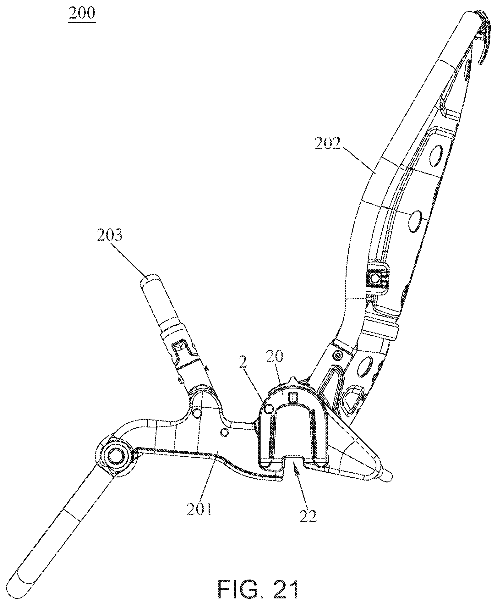 Patent US11793325 Figure 20 – Child seat