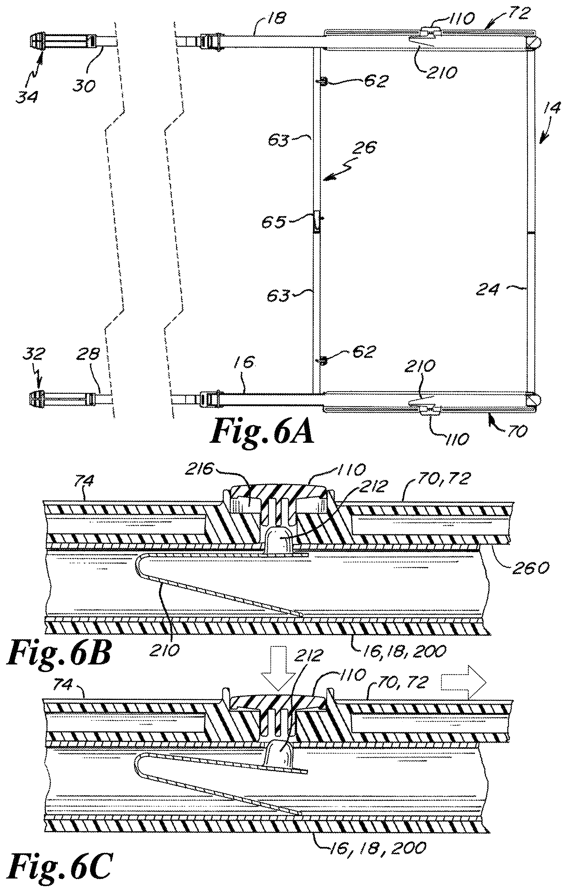 Patent US11793326 Figure 6 – Bassinet apparatus