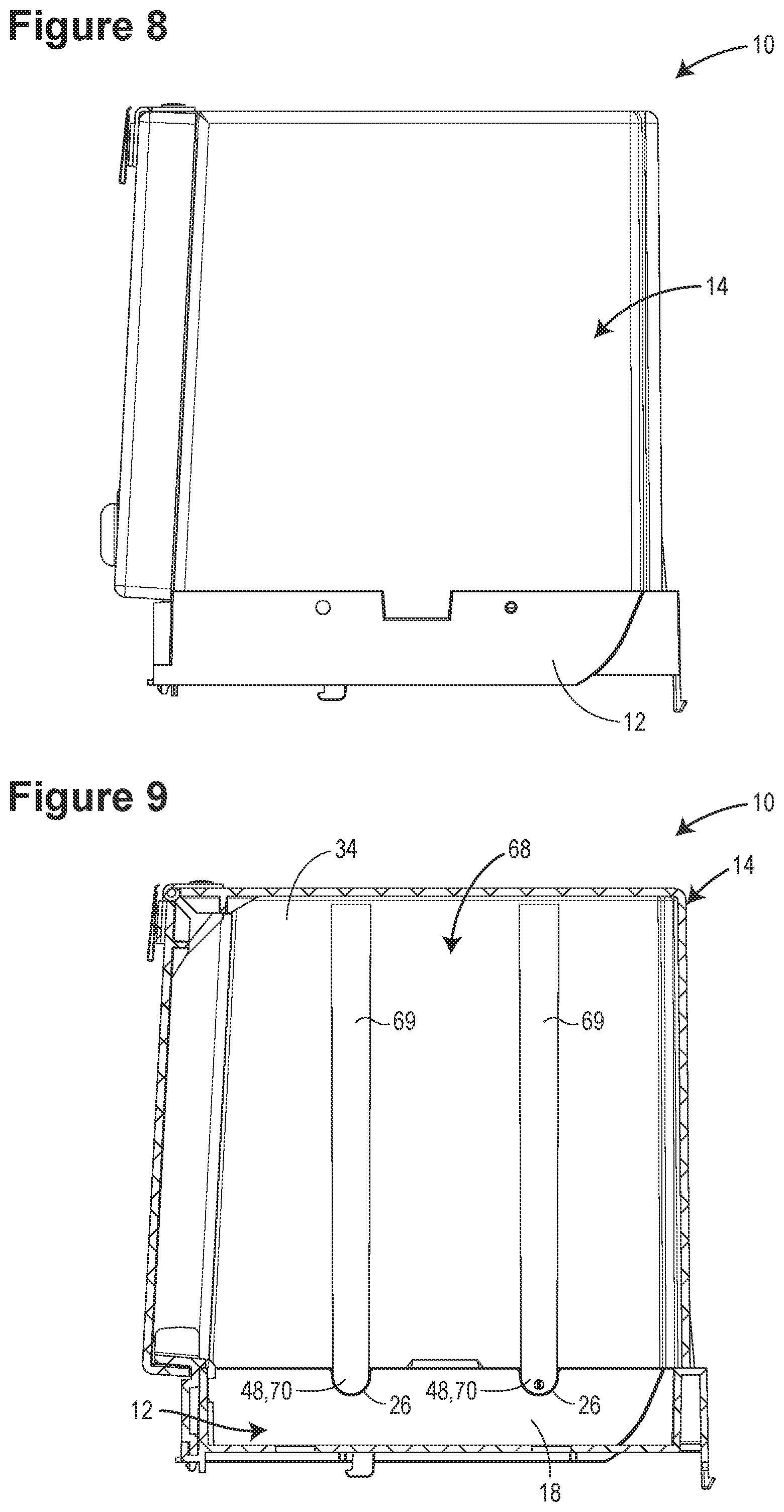Patent US11793329 Figure 5 – Locking case system and method for cosmetic products