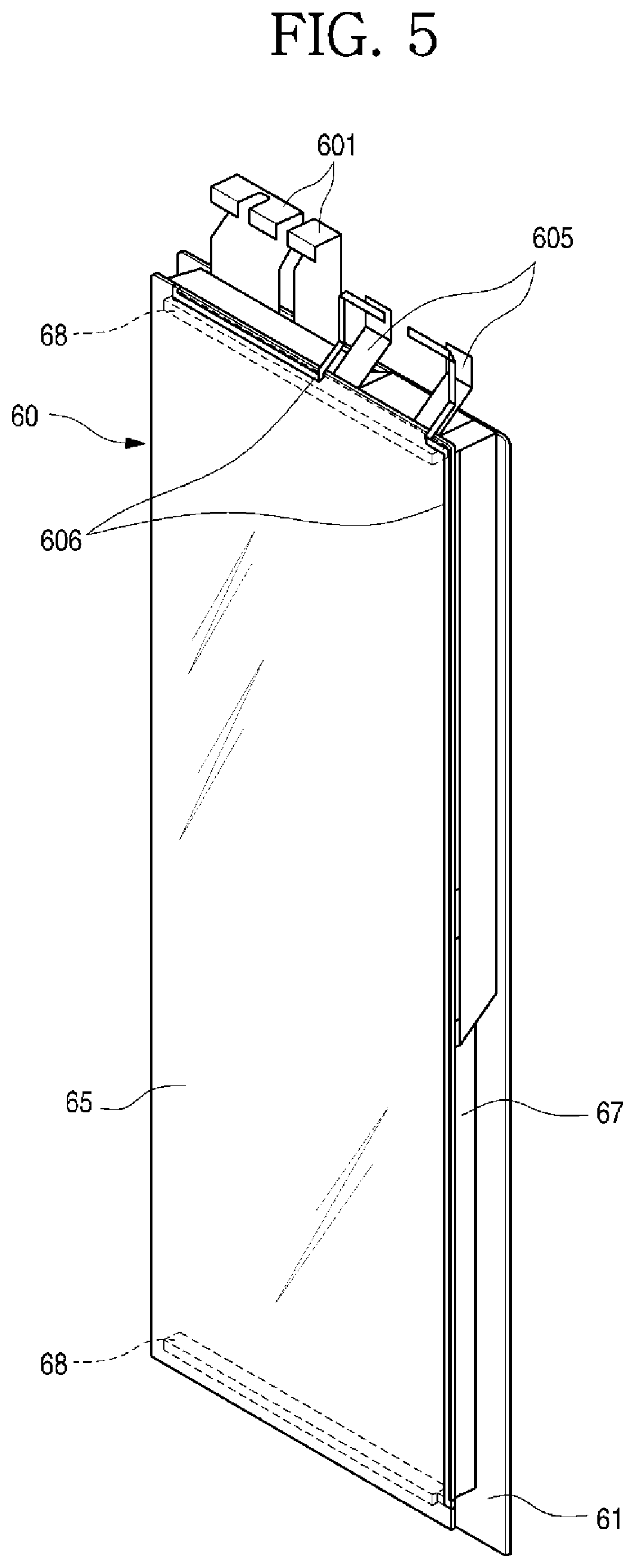 Patent US11793330 Figure 5 – Refrigerator