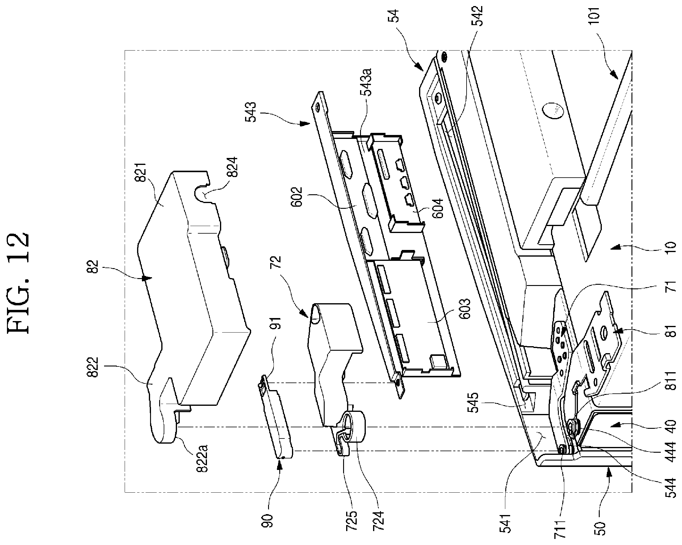 Patent US11793330 Figure 12 – Refrigerator
