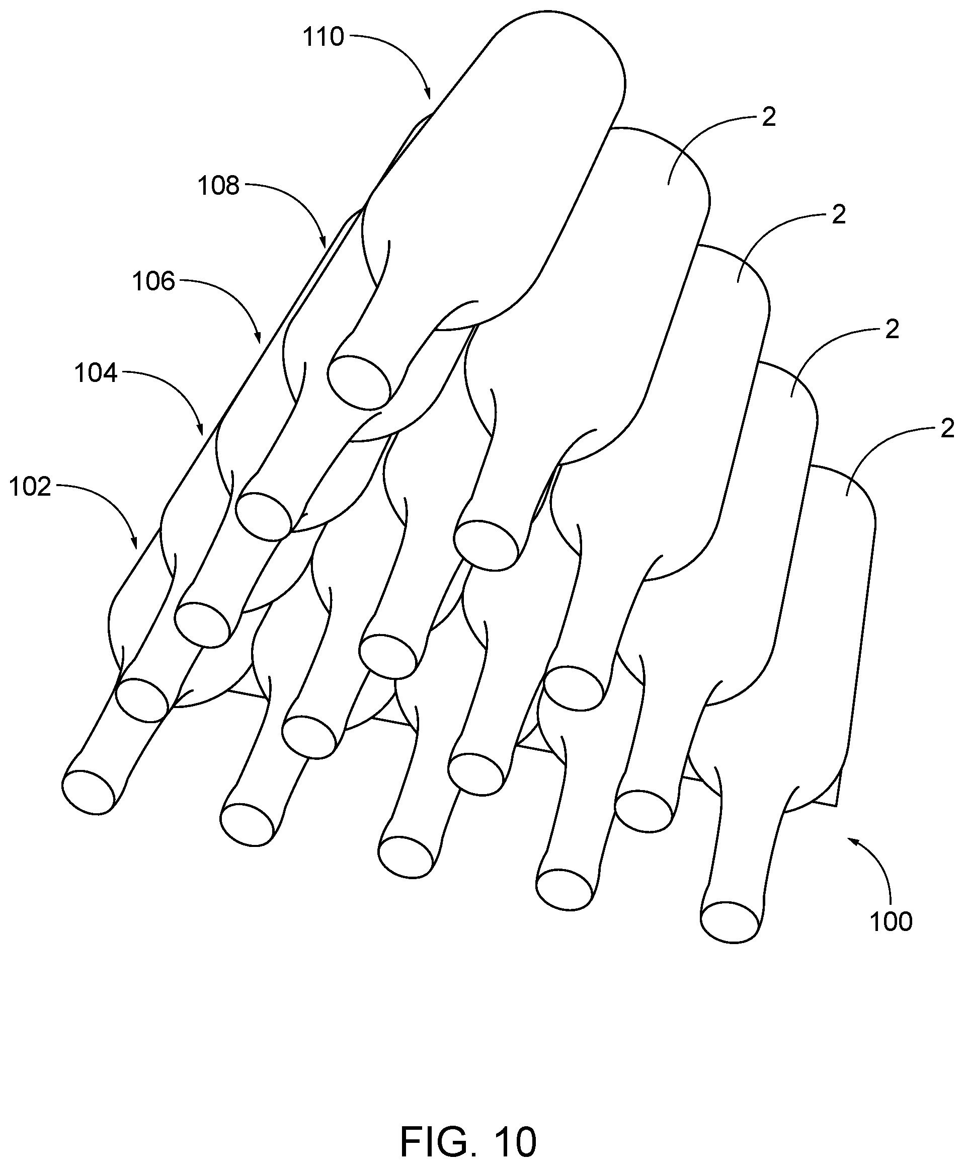 Patent US11793331 Figure 9 – Wine rack