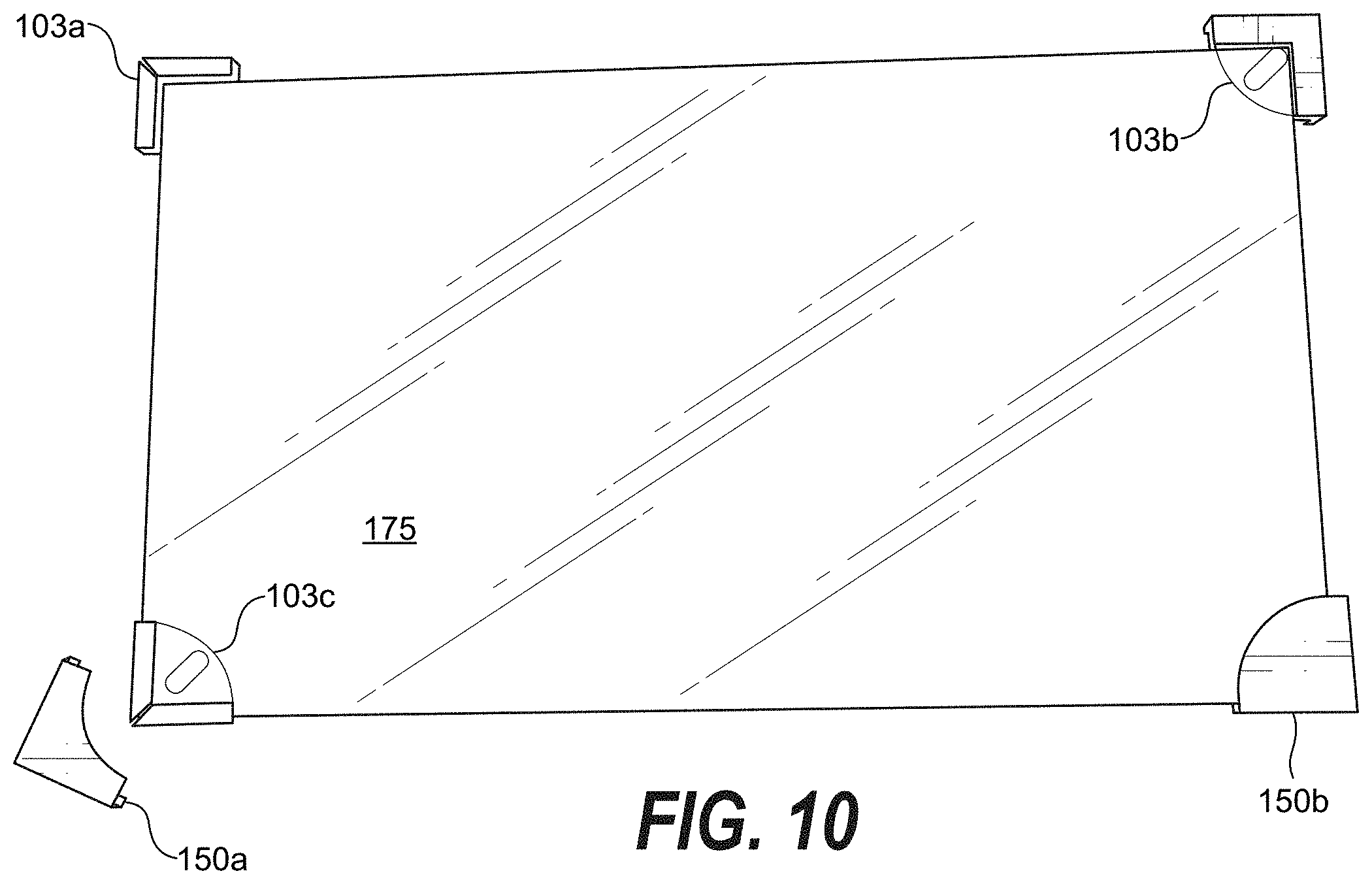 Patent US11793332 Figure 8 – Mounting bracket for securing objects to walls or other surfaces