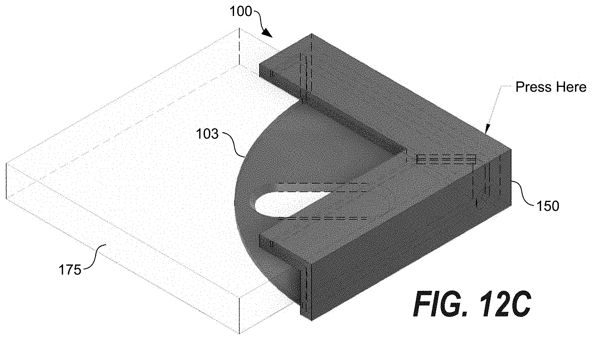 Patent US11793332 Figure 11 – Mounting bracket for securing objects to walls or other surfaces