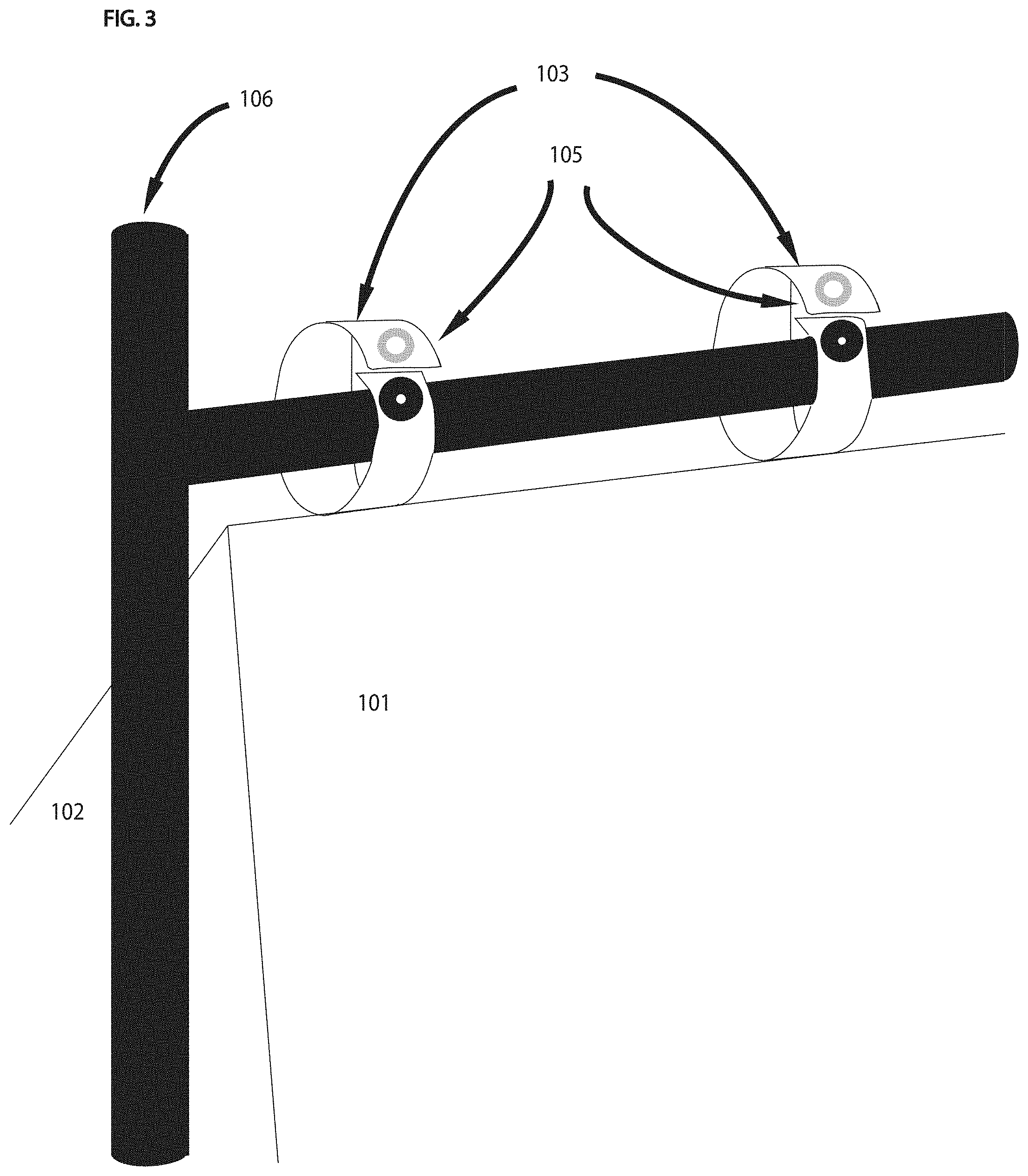 Patent US11793339 Figure 3 – Garment rack cover