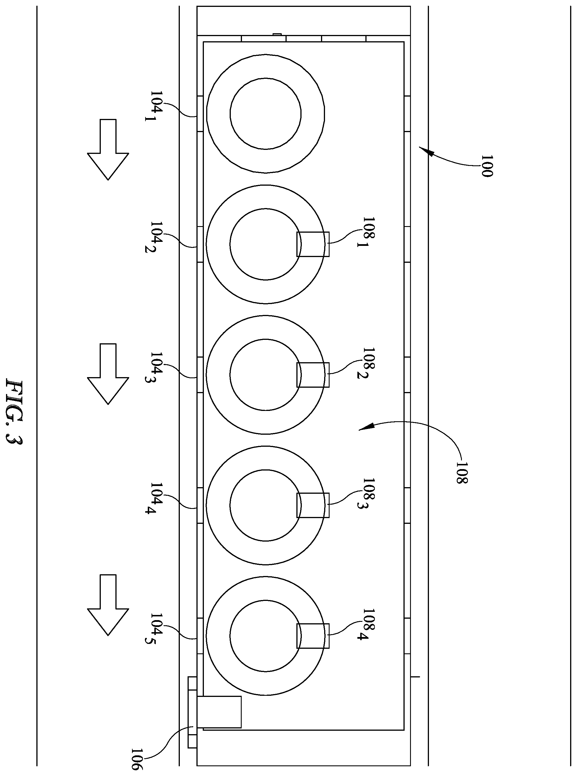 Patent US11793340 Figure 3 – Revolving cluster mailbox and central package delivery system