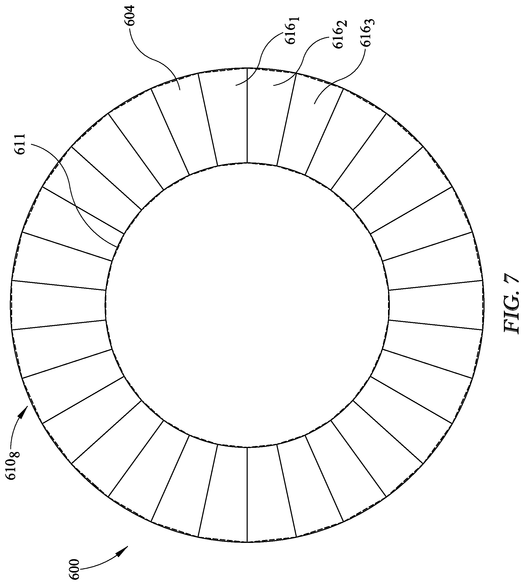 Patent US11793340 Figure 7 – Revolving cluster mailbox and central package delivery system
