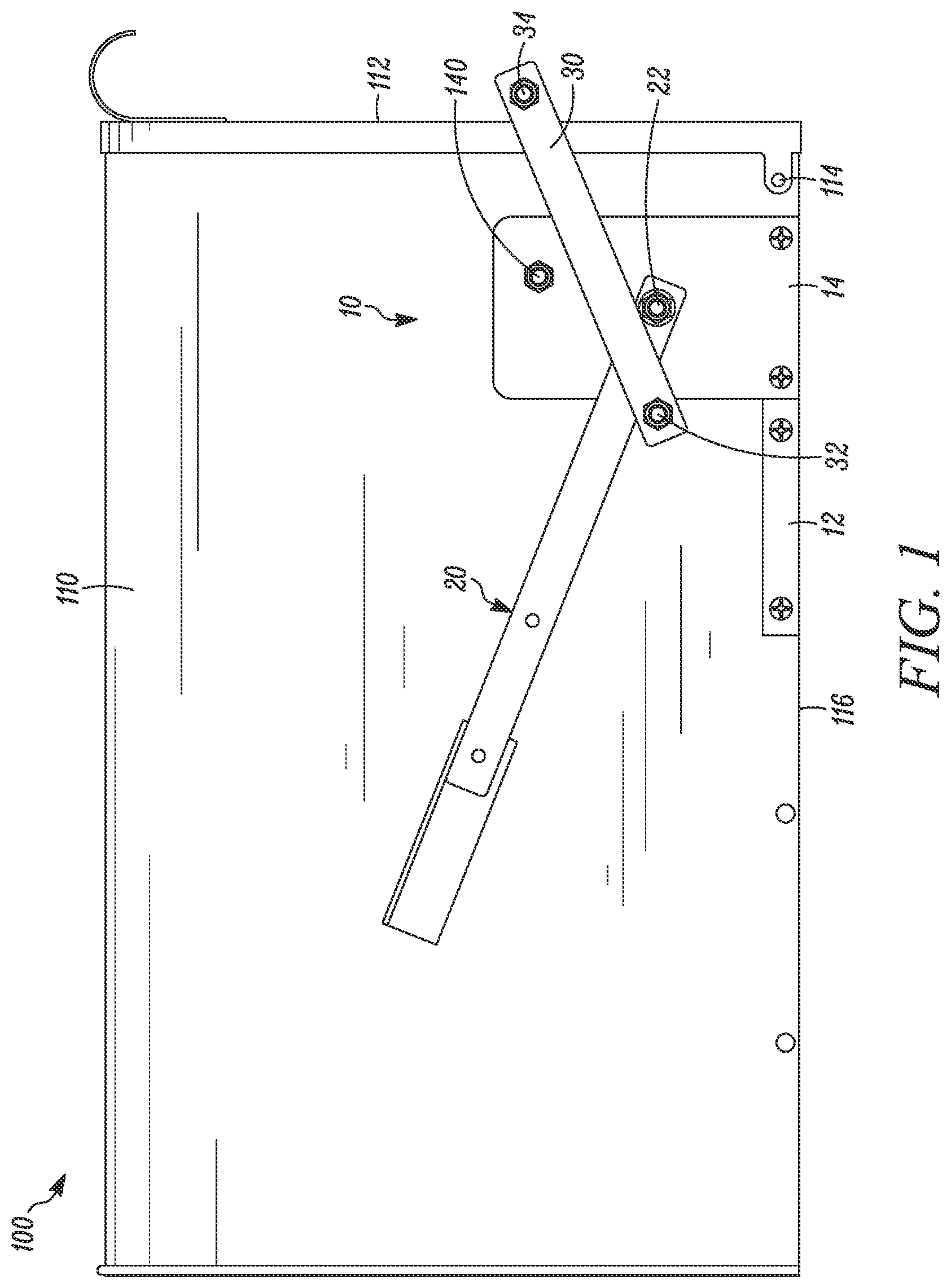 Patent US11793341 Figure 1 – Mailbox delivery alert system and methods