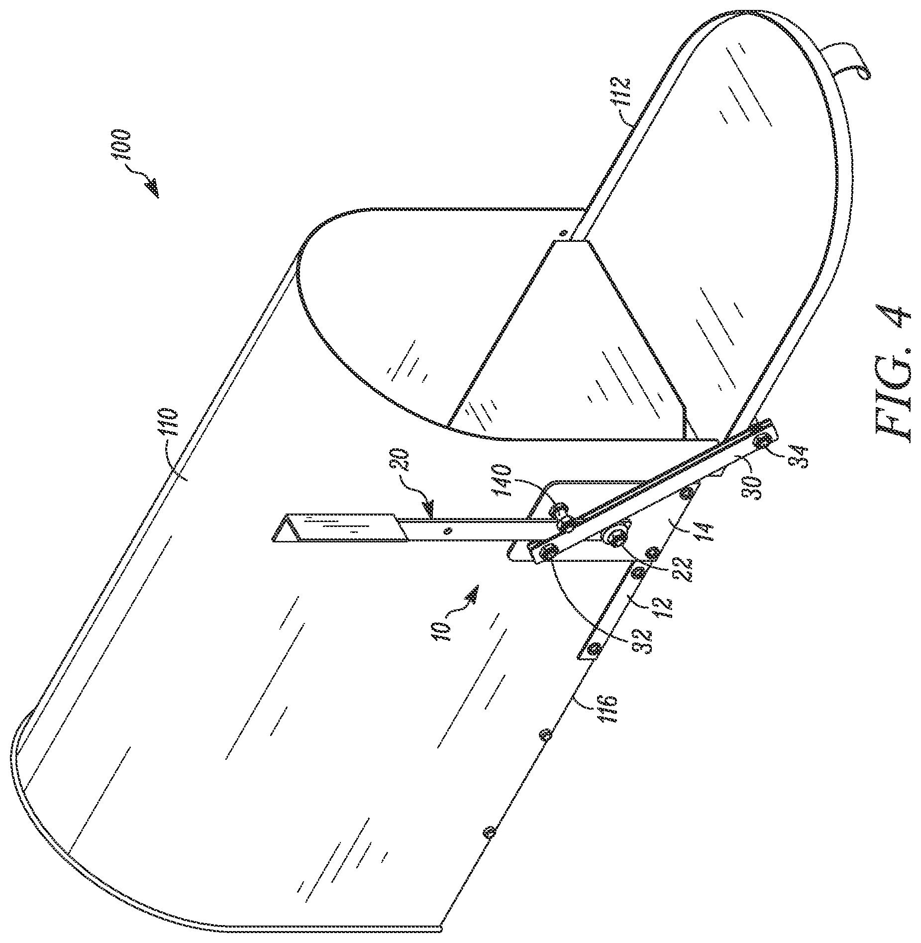 Patent US11793341 Figure 4 – Mailbox delivery alert system and methods