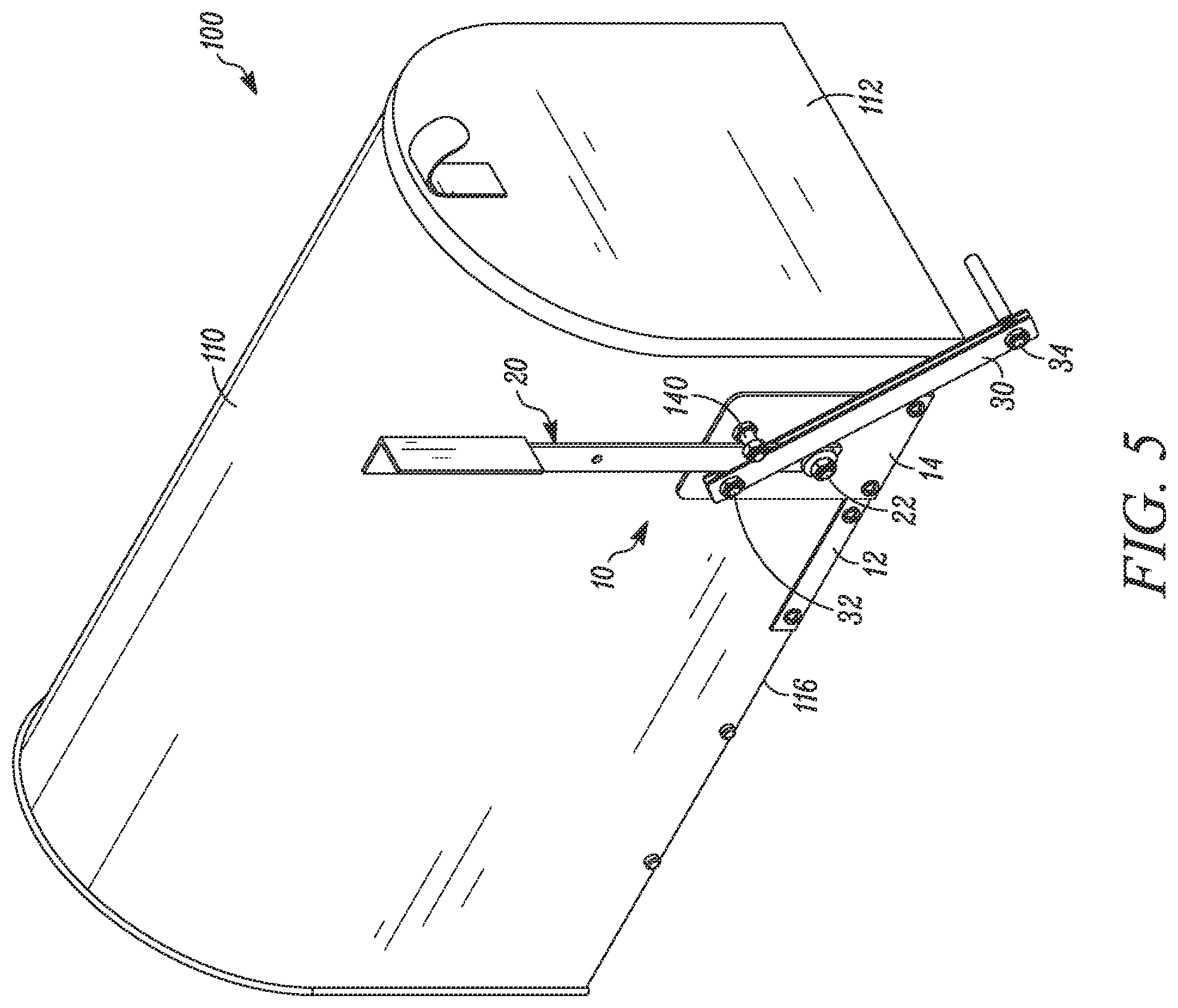 Patent US11793341 Figure 5 – Mailbox delivery alert system and methods
