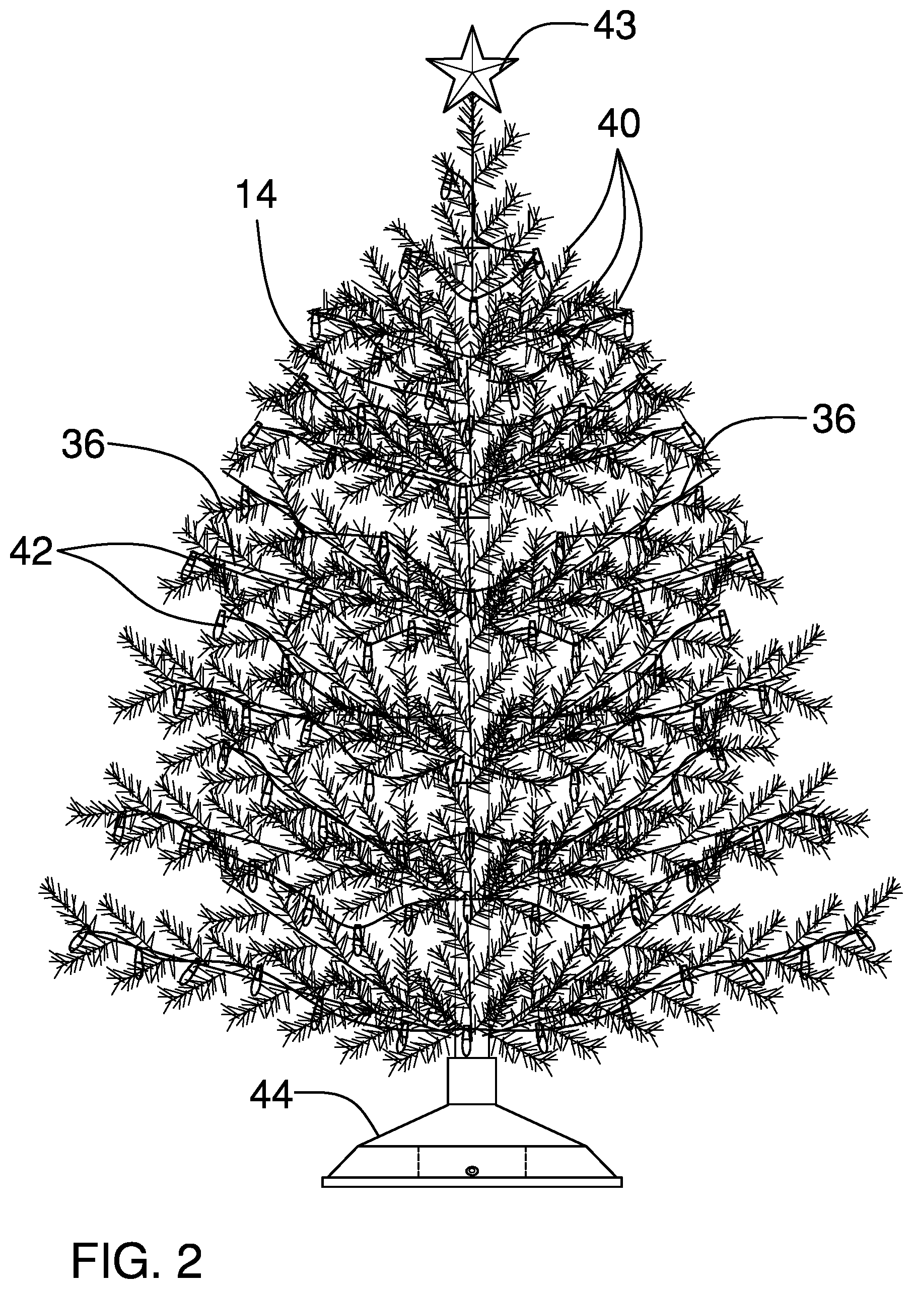Patent US11793342 Figure 2 – Modular Christmas tree assembly
