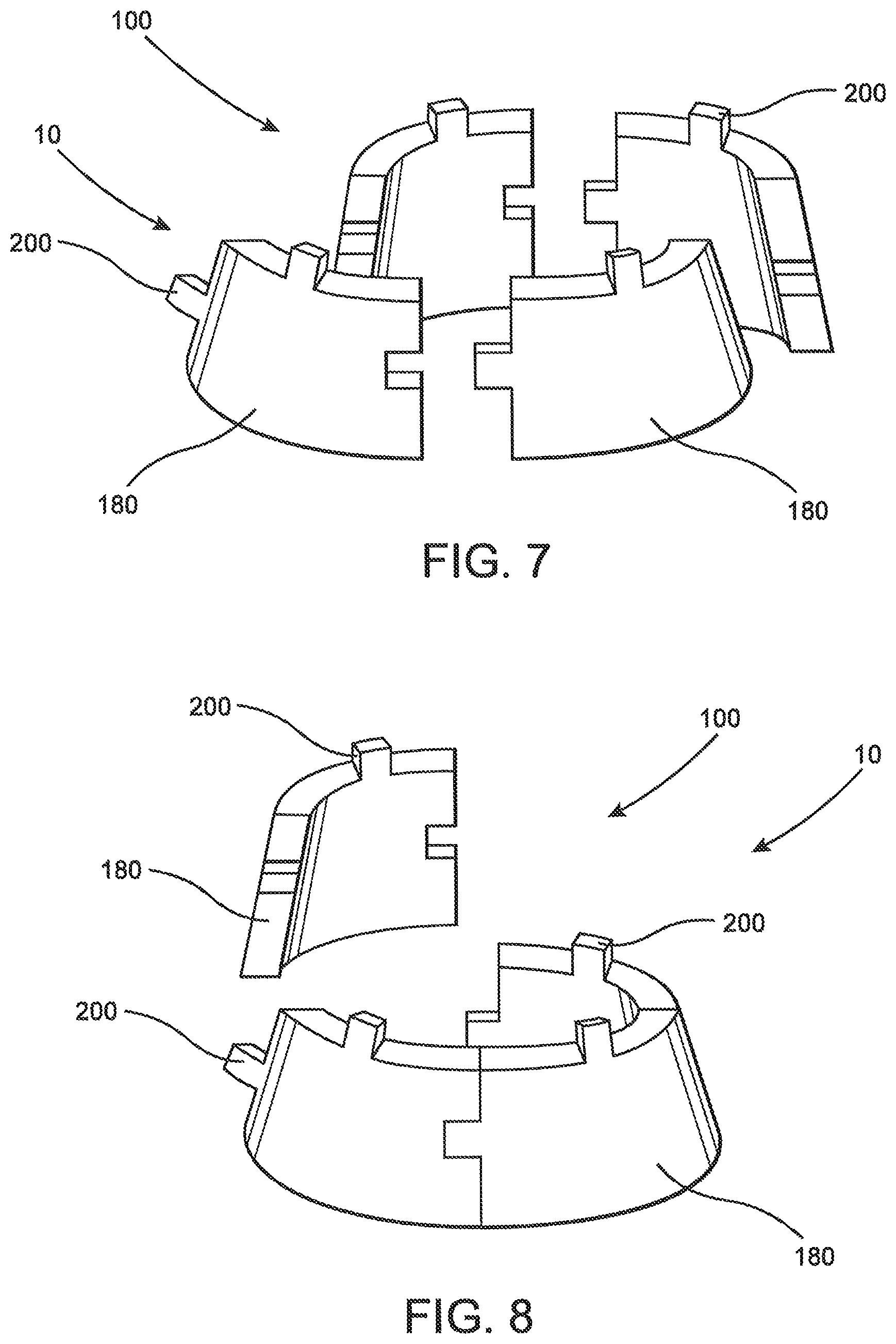Patent US11793343 Figure 5 – Artificial tree assembly