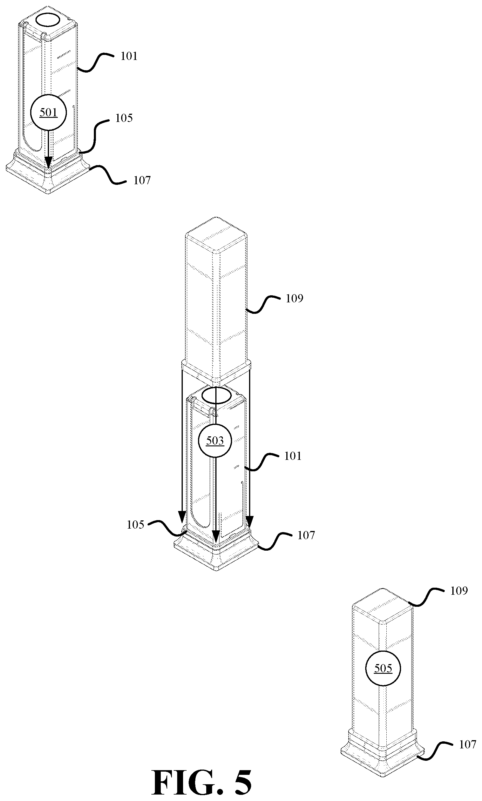 Patent US11793344 Figure 5 – Apparatus for sanitary and controlled dispensing of food products