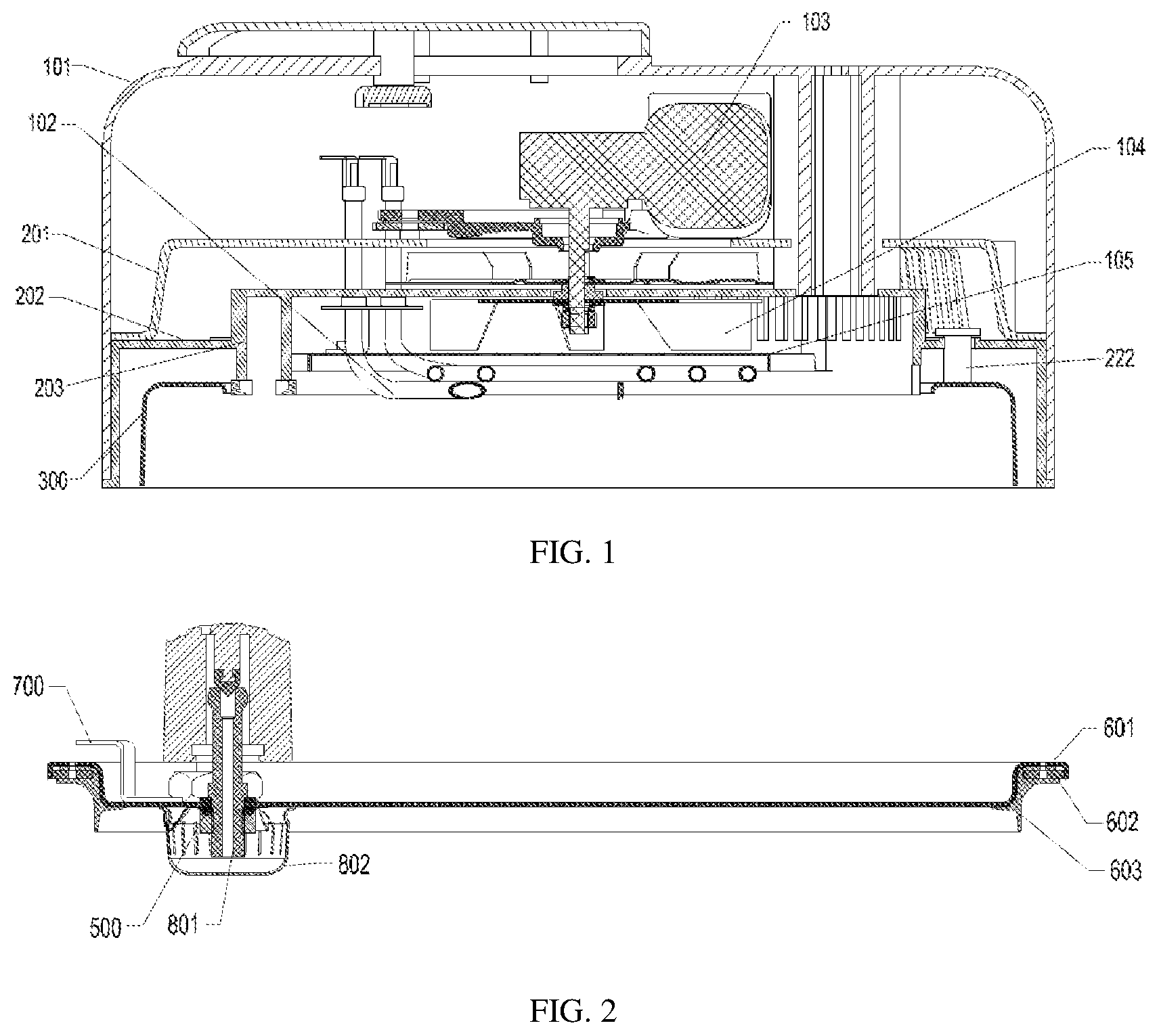 Patent US11793345 Figure 1 – Multifunctional cooker