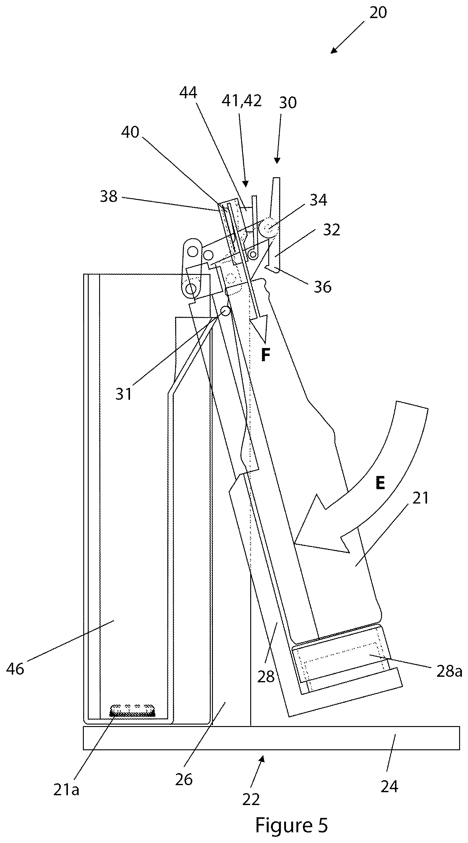 Patent US11793349 Figure 6 – Bottle opening and additive dispensing apparatus
