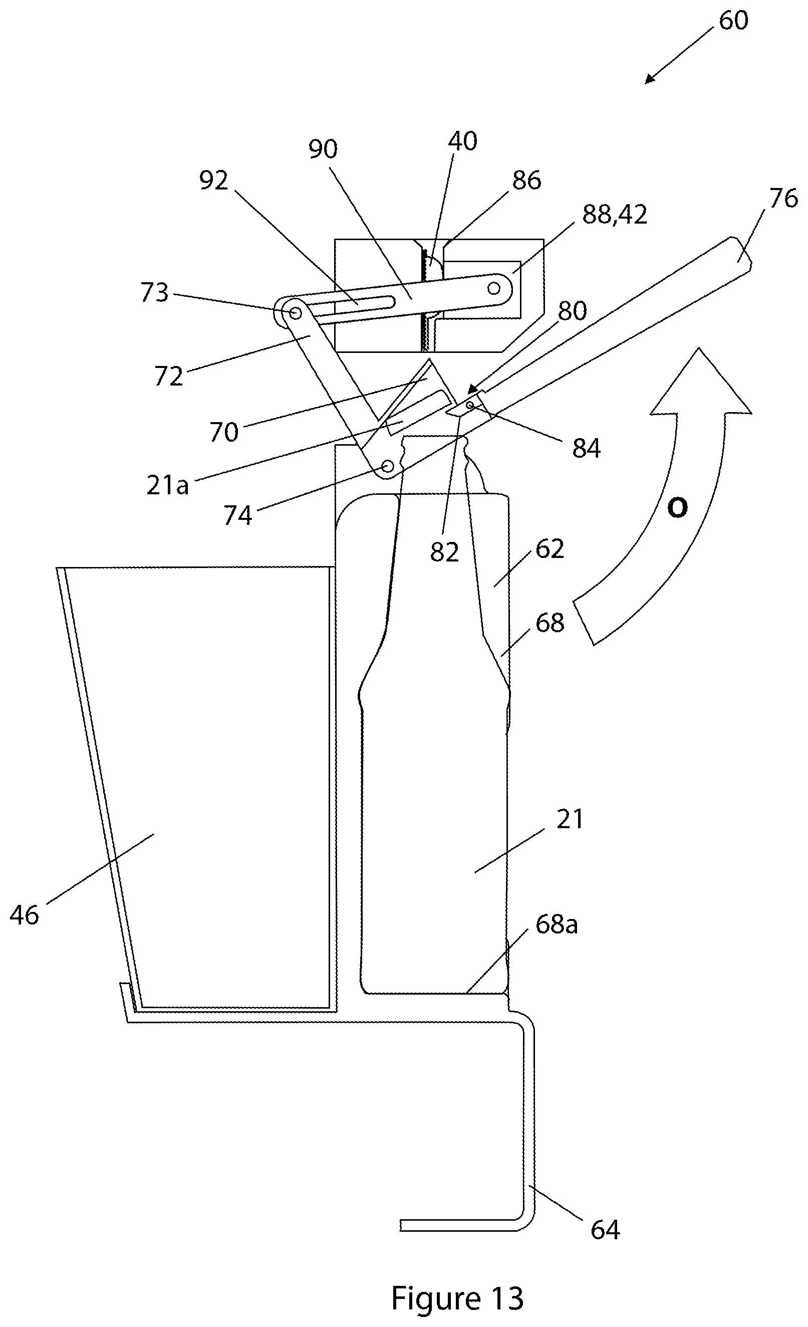 Patent US11793349 Figure 15 – Bottle opening and additive dispensing apparatus