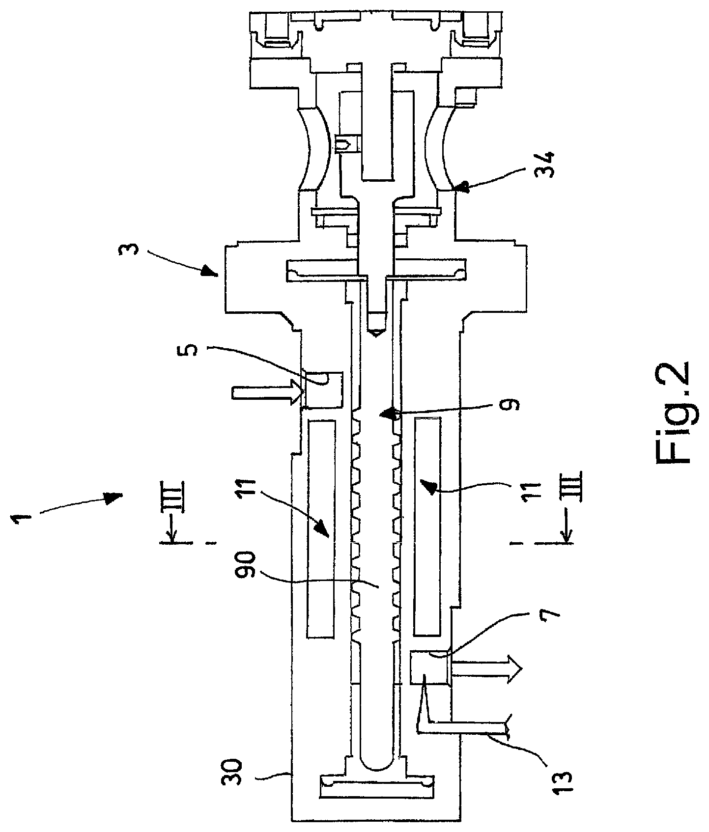 Patent US11793350 Figure 2 – Device and method for emulsifying liquid or solid products, in particular food products such as milk or ice cream
