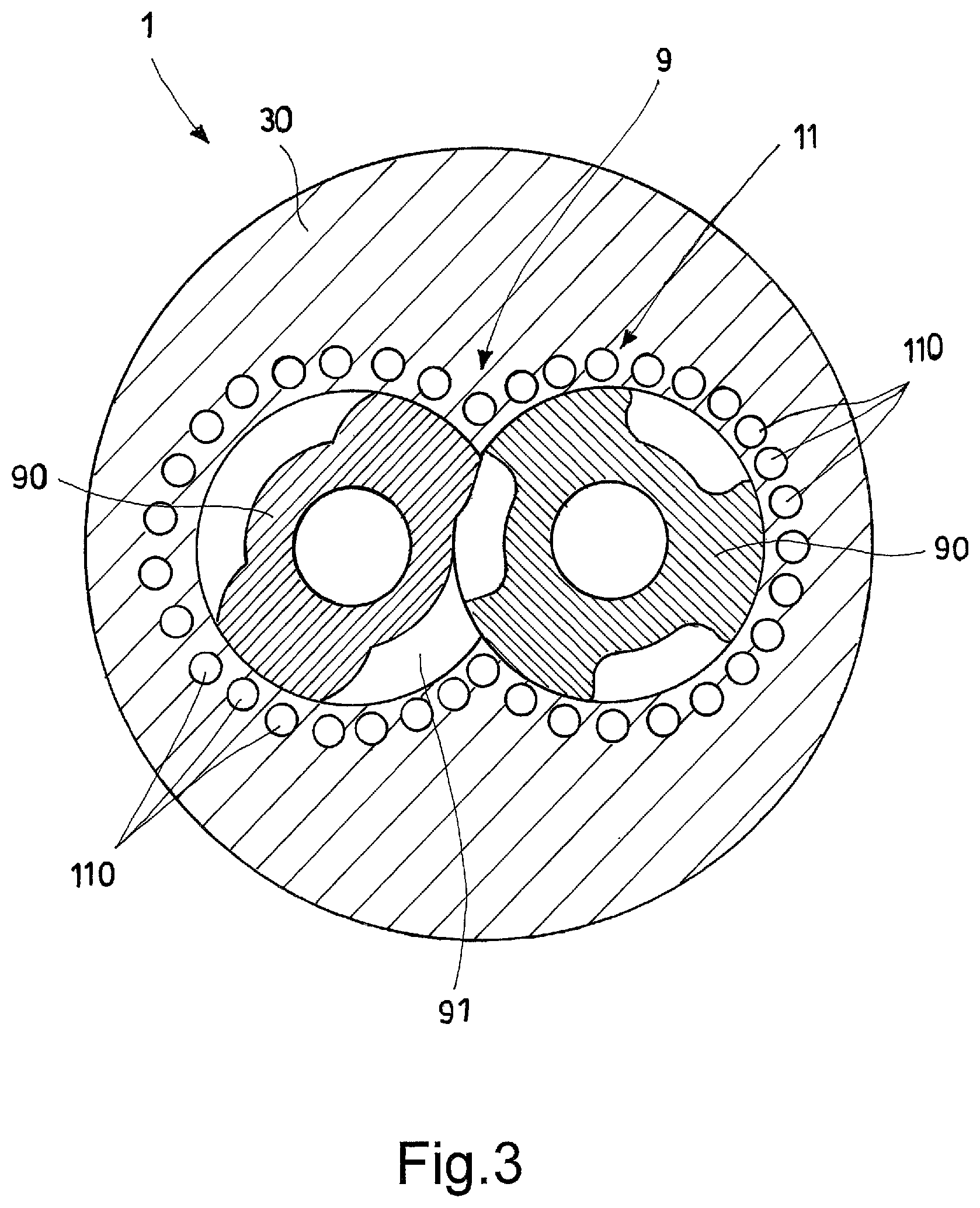 Patent US11793350 Figure 3 – Device and method for emulsifying liquid or solid products, in particular food products such as milk or ice cream