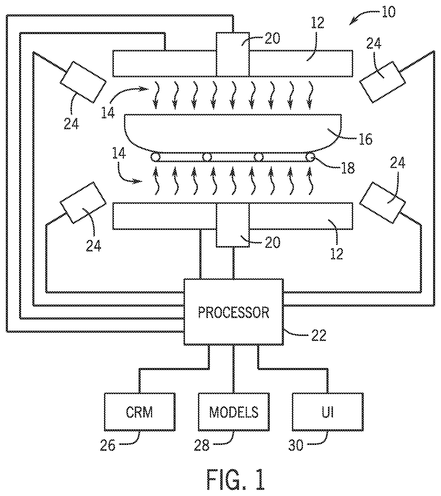 Patent US11793356 Figure 1 – Infrared toaster