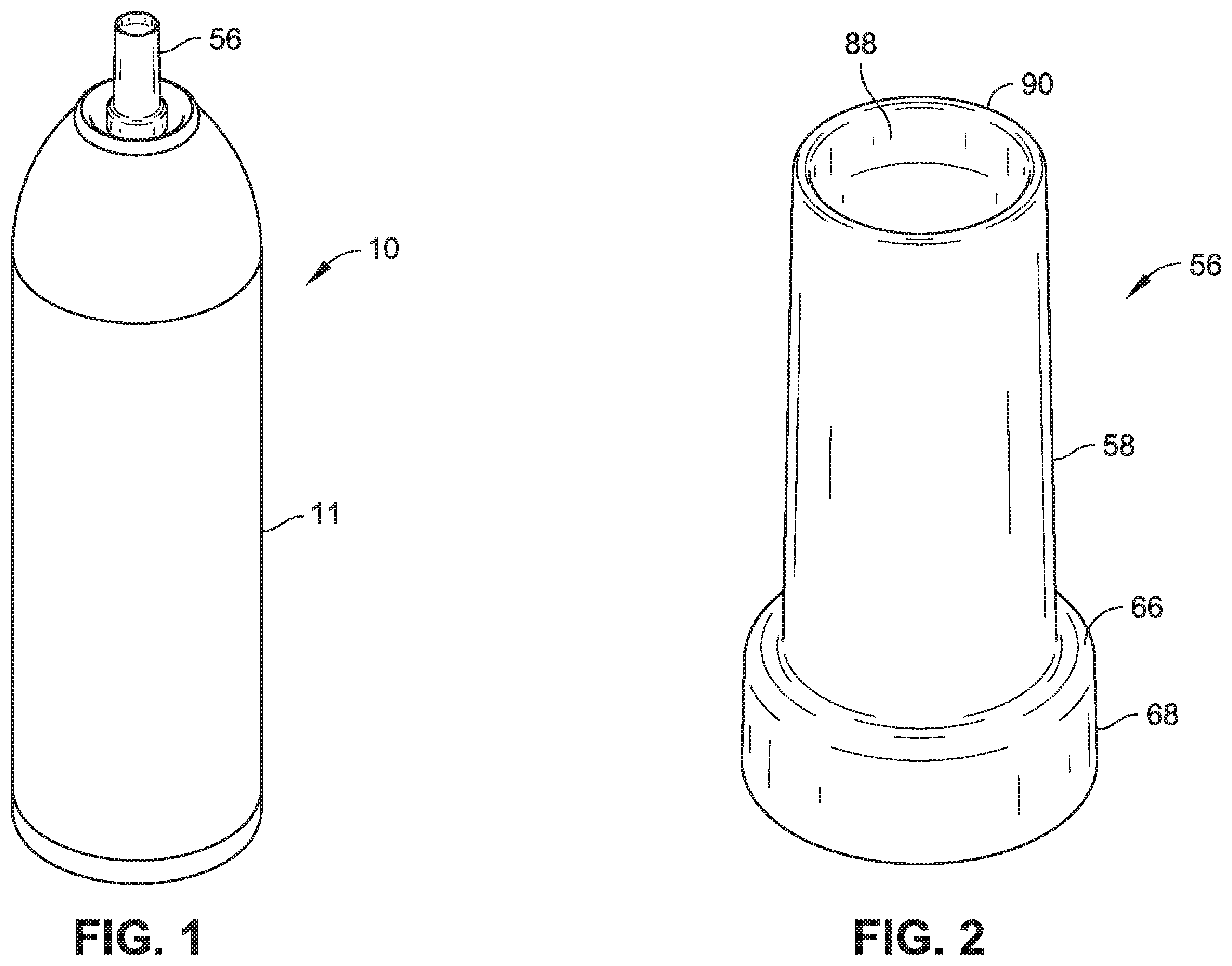 Patent US11793358 Figure 1 – Formulation and dispenser systems for beverage foam toppings
