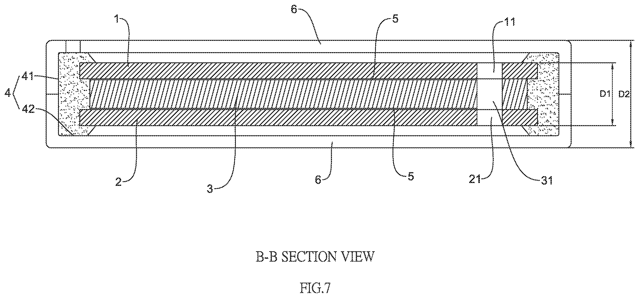 Patent US11793360 Figure 7 – Anti-slip and safe chopping board structure having composite sandwich