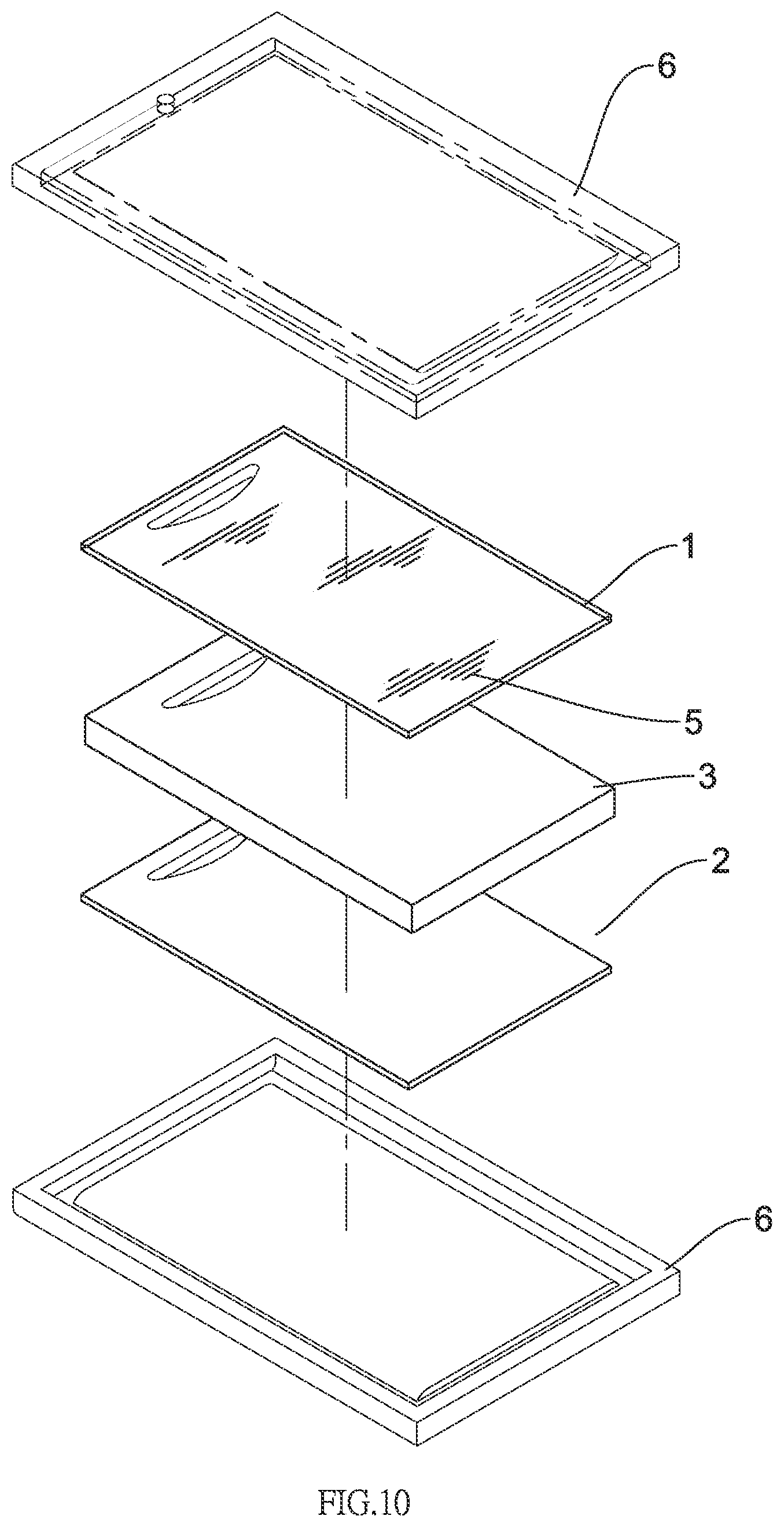 Patent US11793360 Figure 10 – Anti-slip and safe chopping board structure having composite sandwich