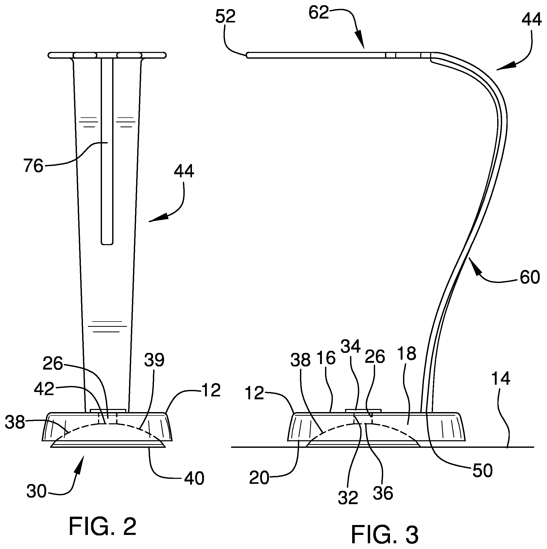 Patent US11793362 Figure 2 – Toothpaste and toothbrush holder assembly