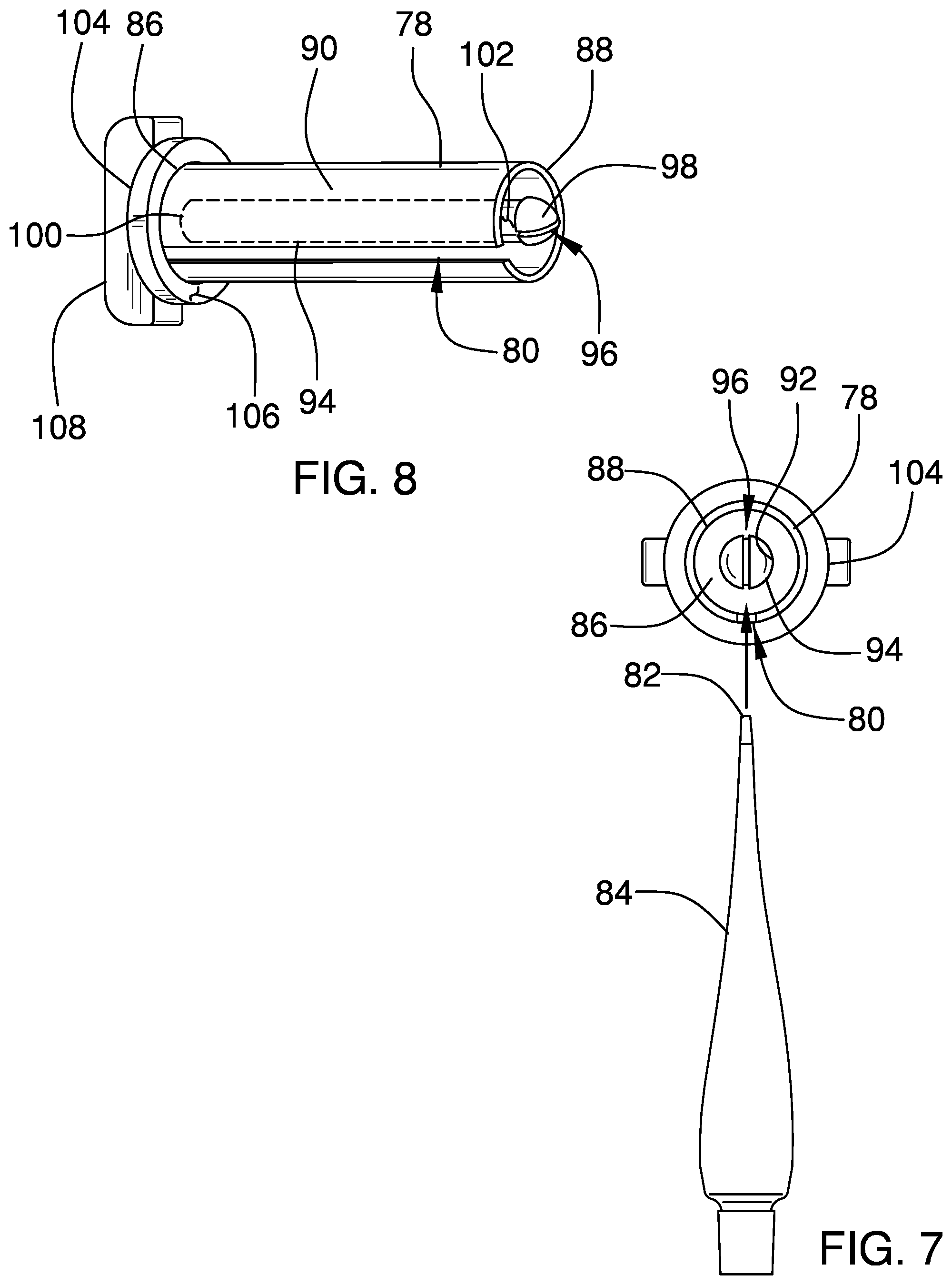 Patent US11793362 Figure 5 – Toothpaste and toothbrush holder assembly