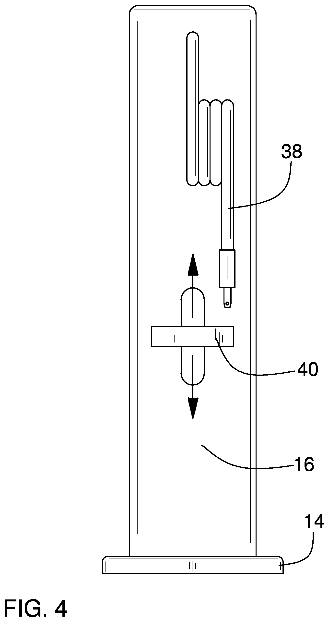 Patent US11793363 Figure 4 – Electric toothbrush stowage device