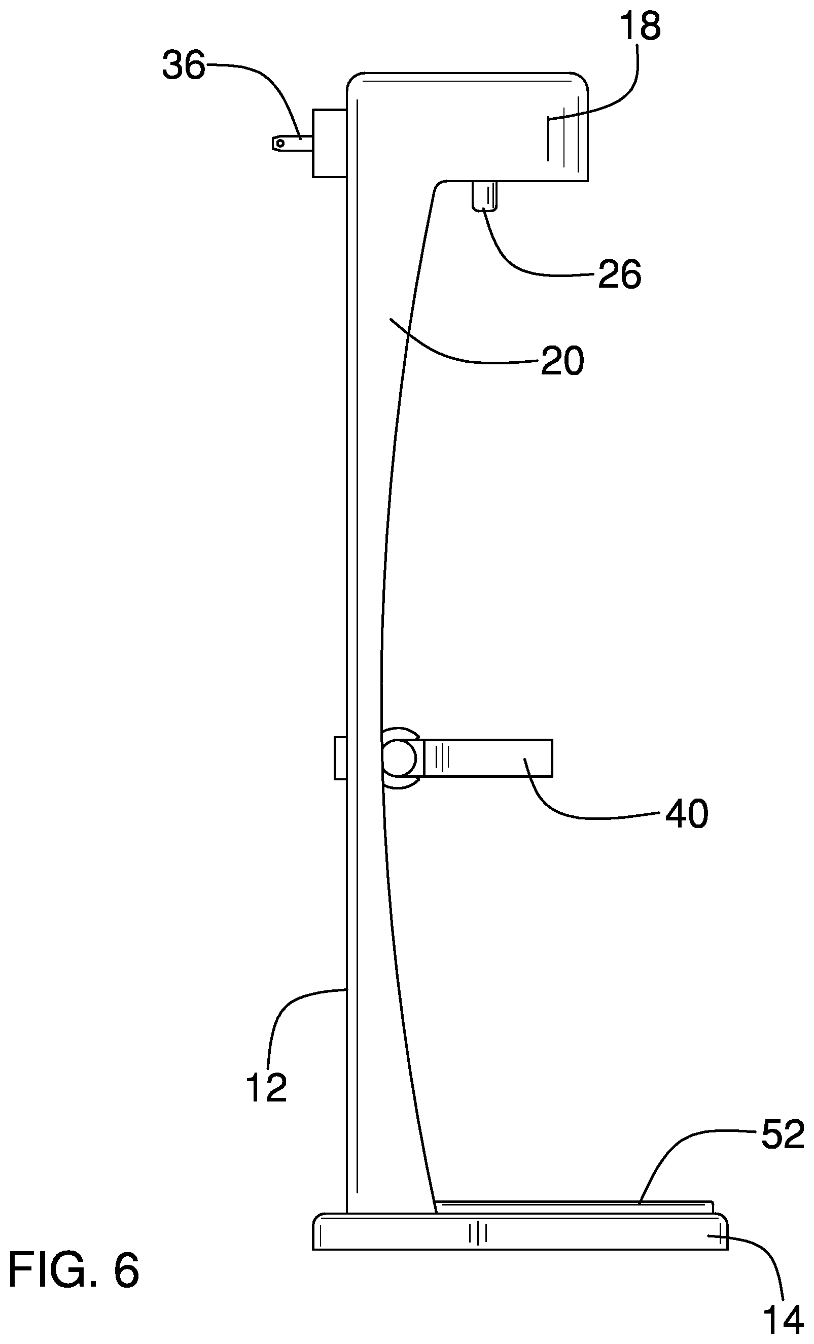 Patent US11793363 Figure 6 – Electric toothbrush stowage device