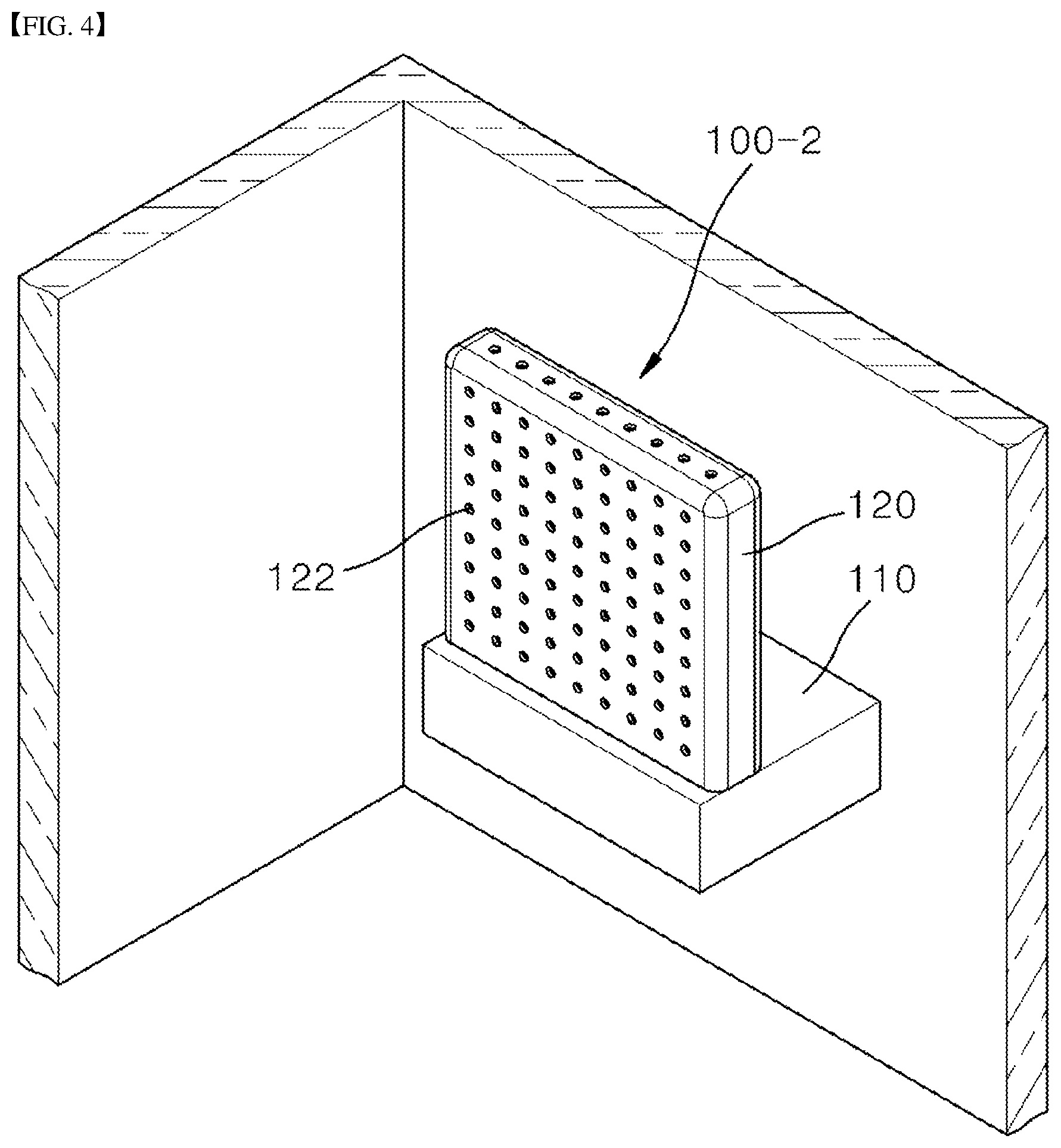 Patent US11793366 Figure 4 – Towel maintenance device