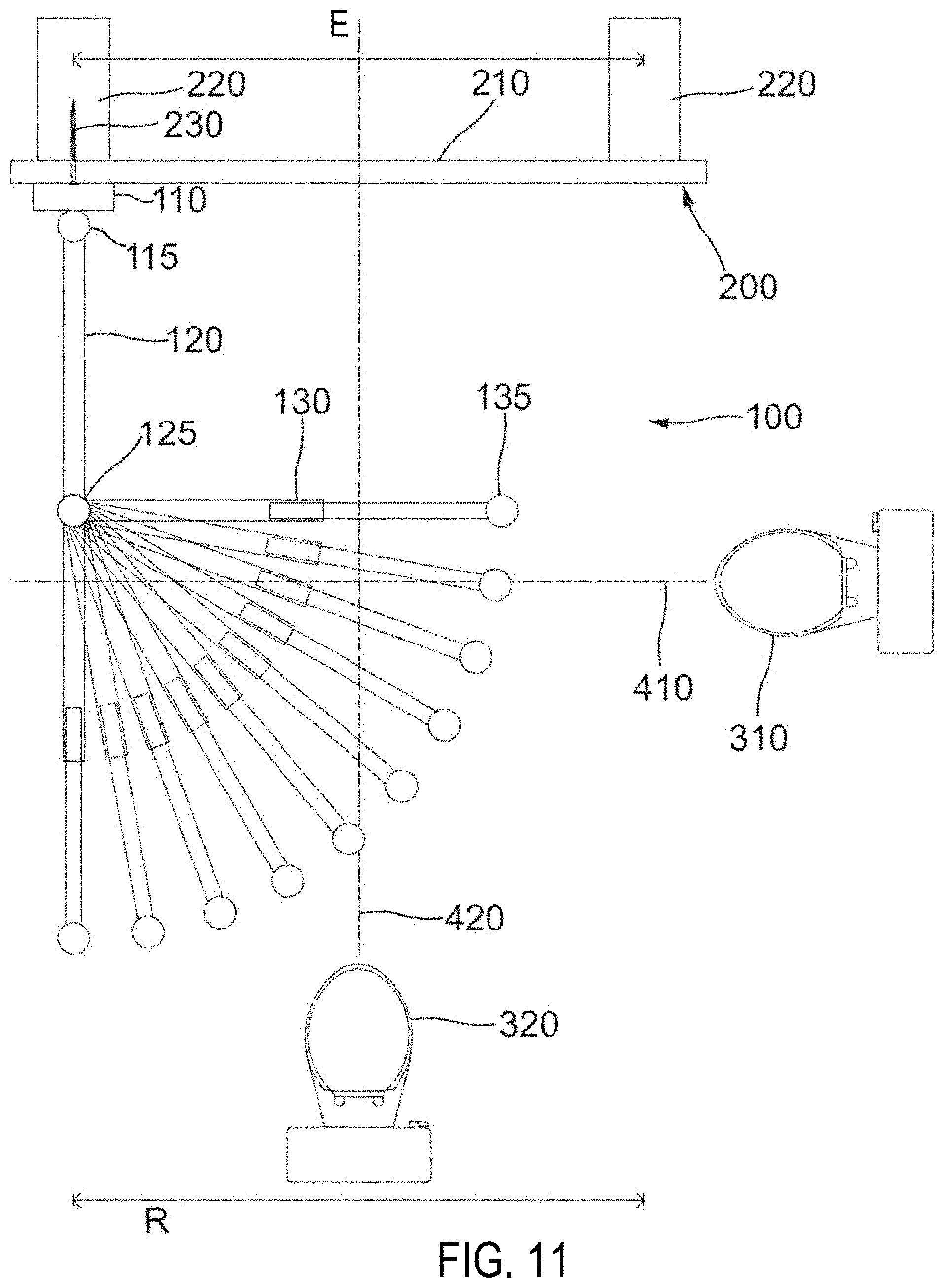 Patent US11793367 Figure 11 – Toilet paper holder systems and methods