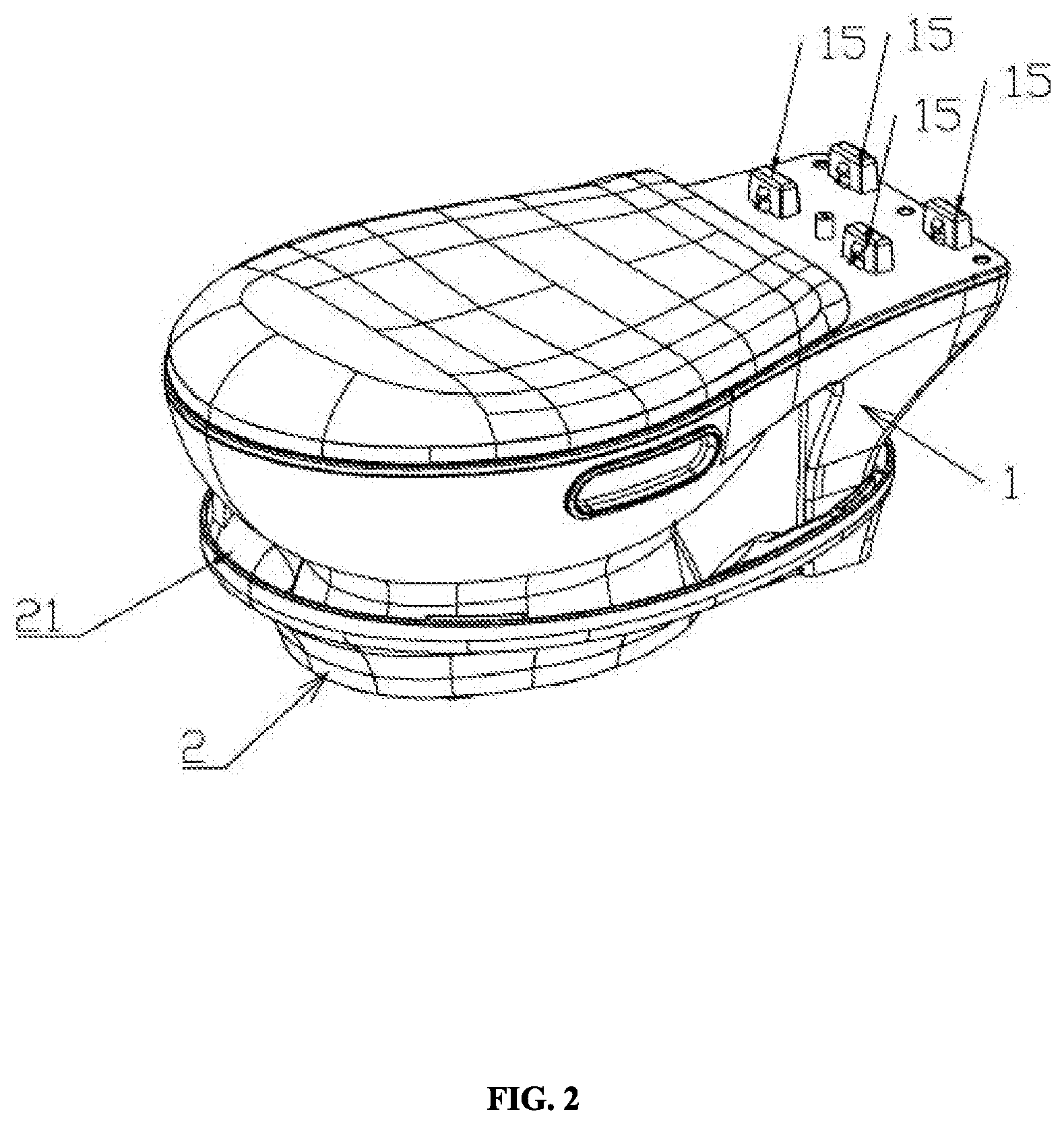 Patent US11793369 Figure 2 – Potty chair