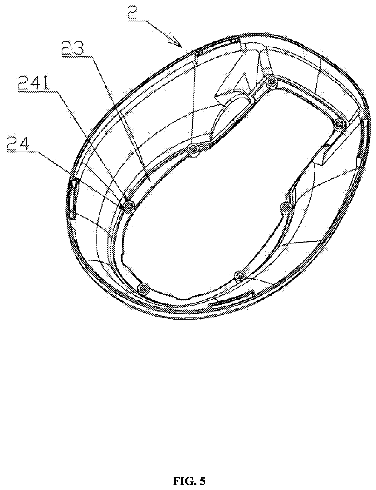 Patent US11793369 Figure 5 – Potty chair