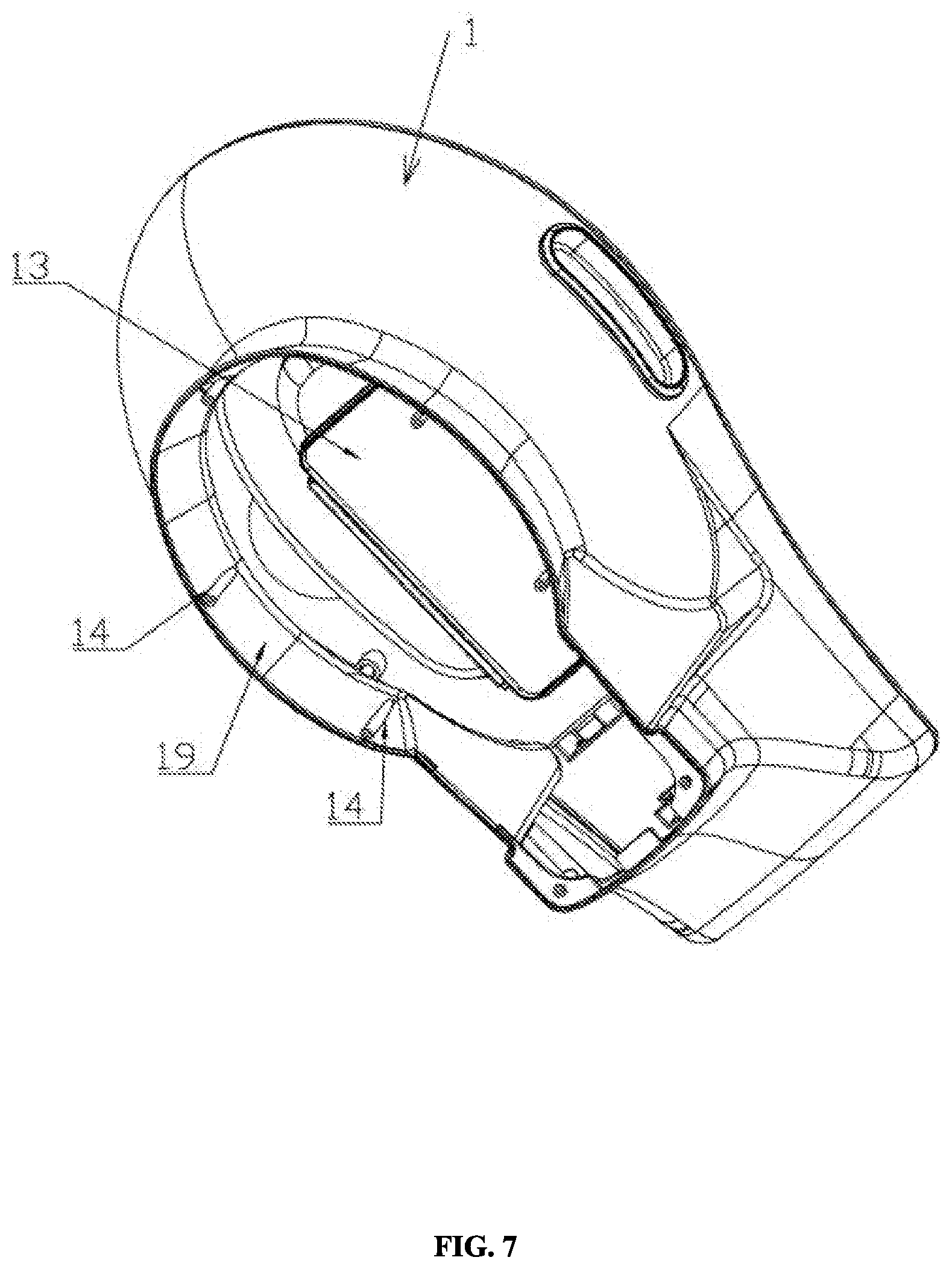 Patent US11793369 Figure 7 – Potty chair
